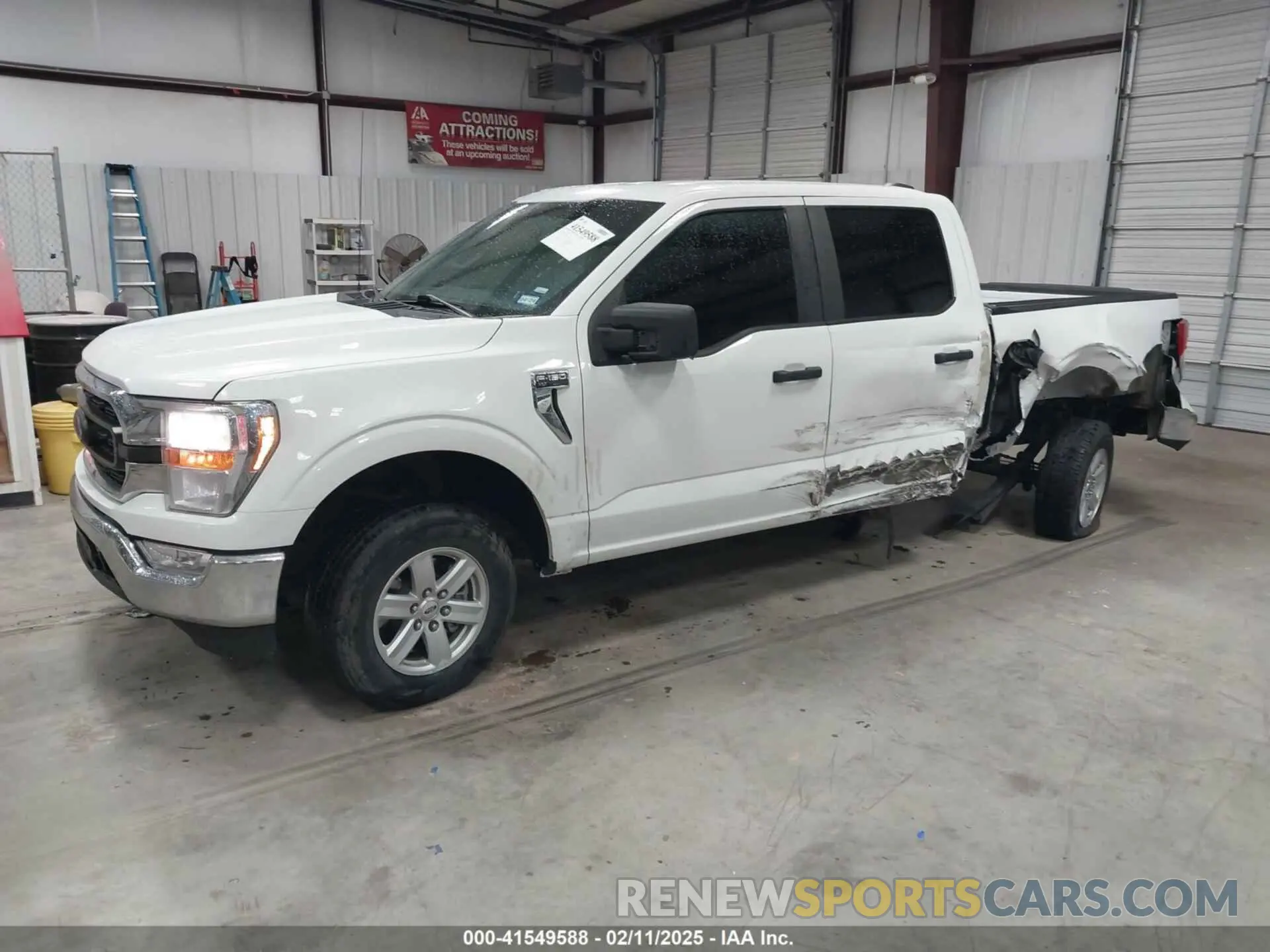 2 fotografías del automóvil dañado 1FTEW1C57MFA71572 FORD F-150 2021