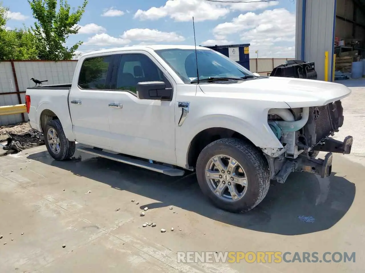 4 fotografías del automóvil dañado 1FTEW1C58MFC45987 FORD F-150 2021