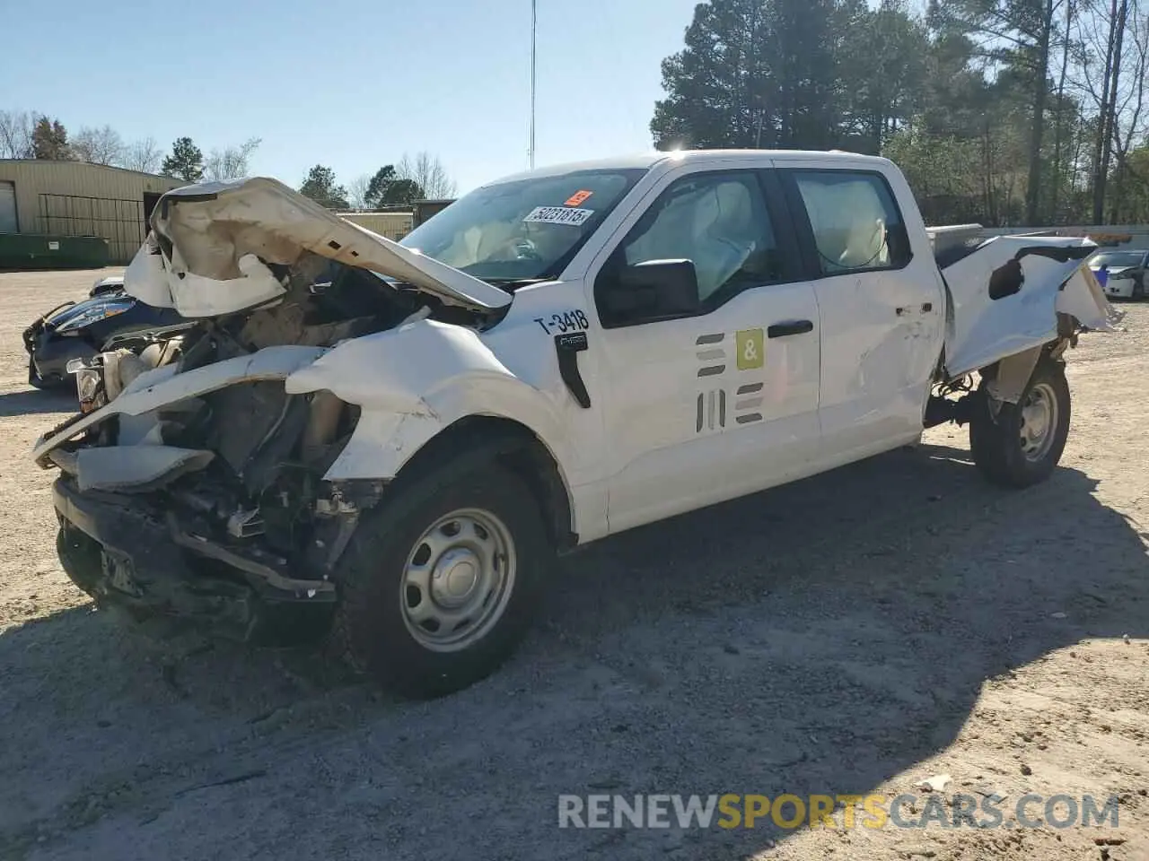 1 fotografías del automóvil dañado 1FTEW1C5XMKE44112 FORD F-150 2021
