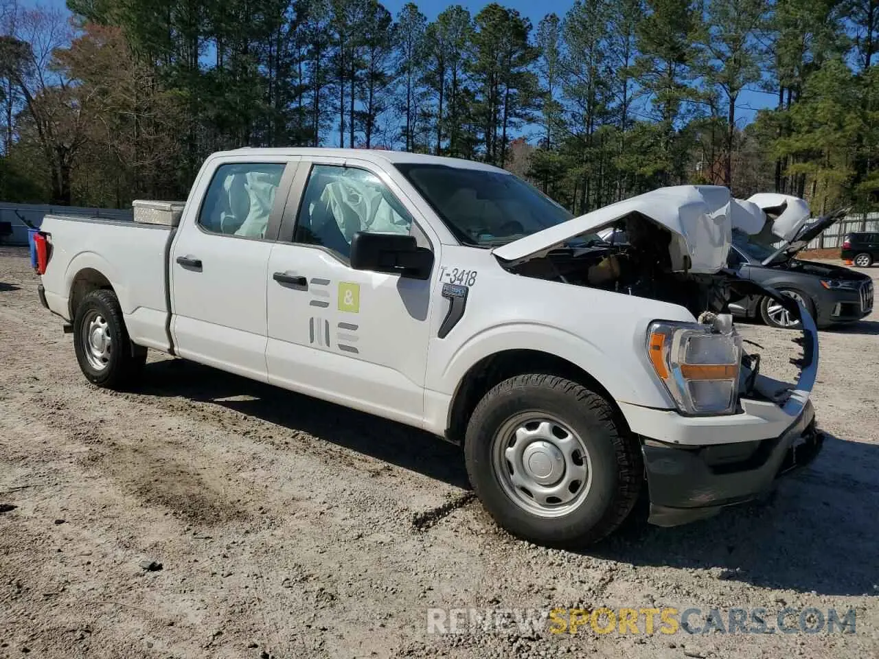 4 fotografías del automóvil dañado 1FTEW1C5XMKE44112 FORD F-150 2021
