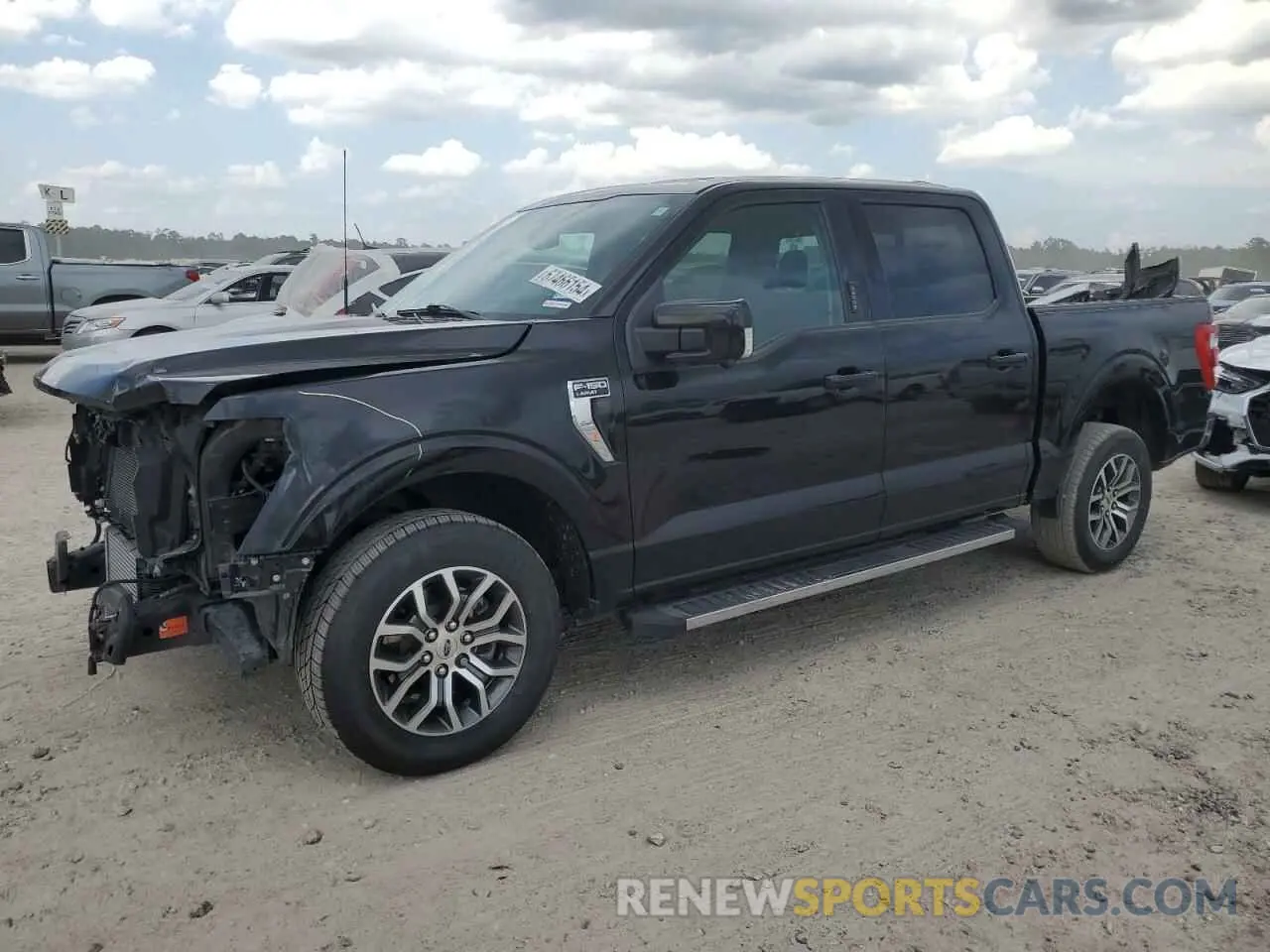 1 fotografías del automóvil dañado 1FTEW1C81MFB86470 FORD F-150 2021