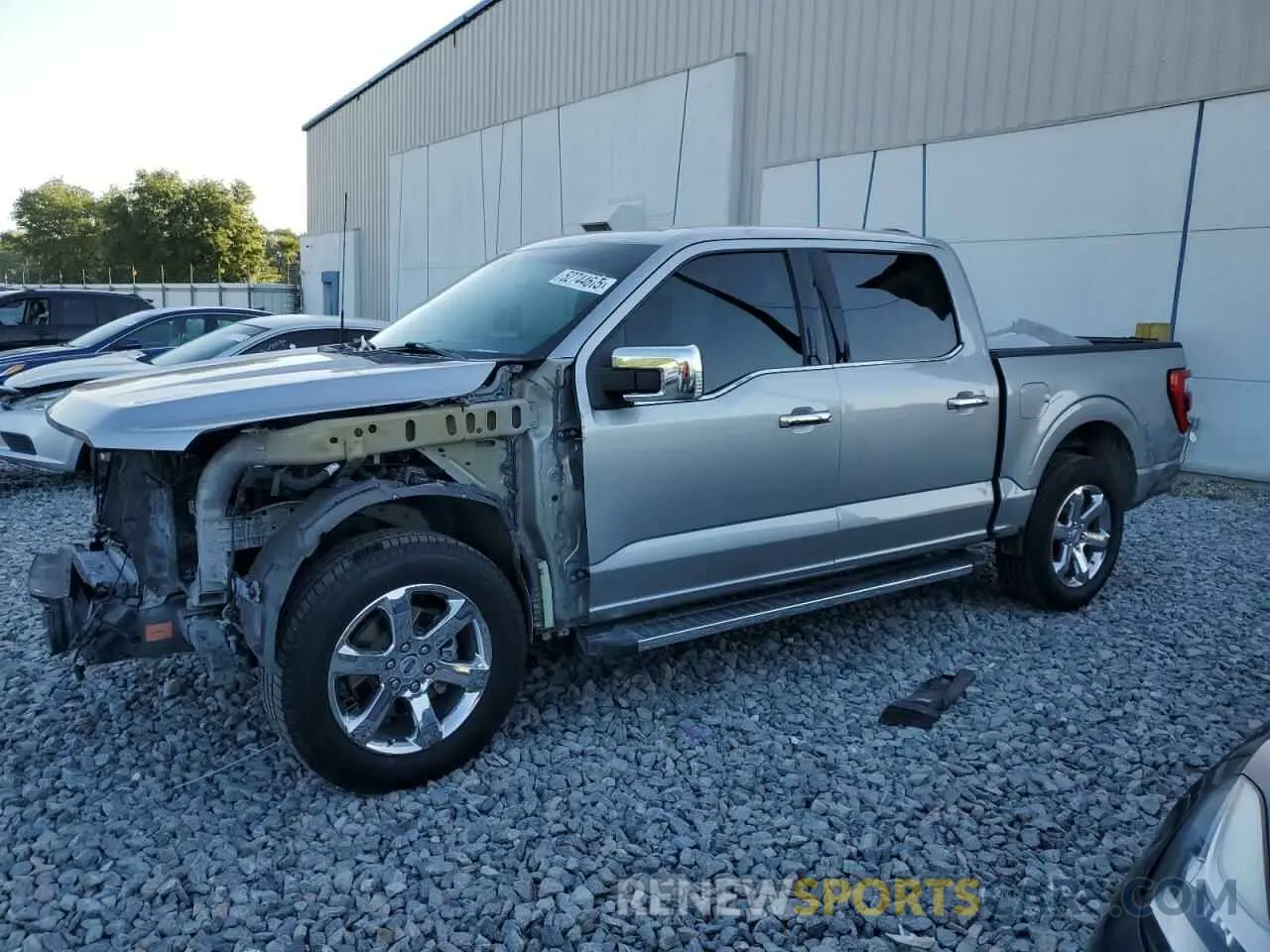 1 fotografías del automóvil dañado 1FTEW1C8XMKE52138 FORD F-150 2021