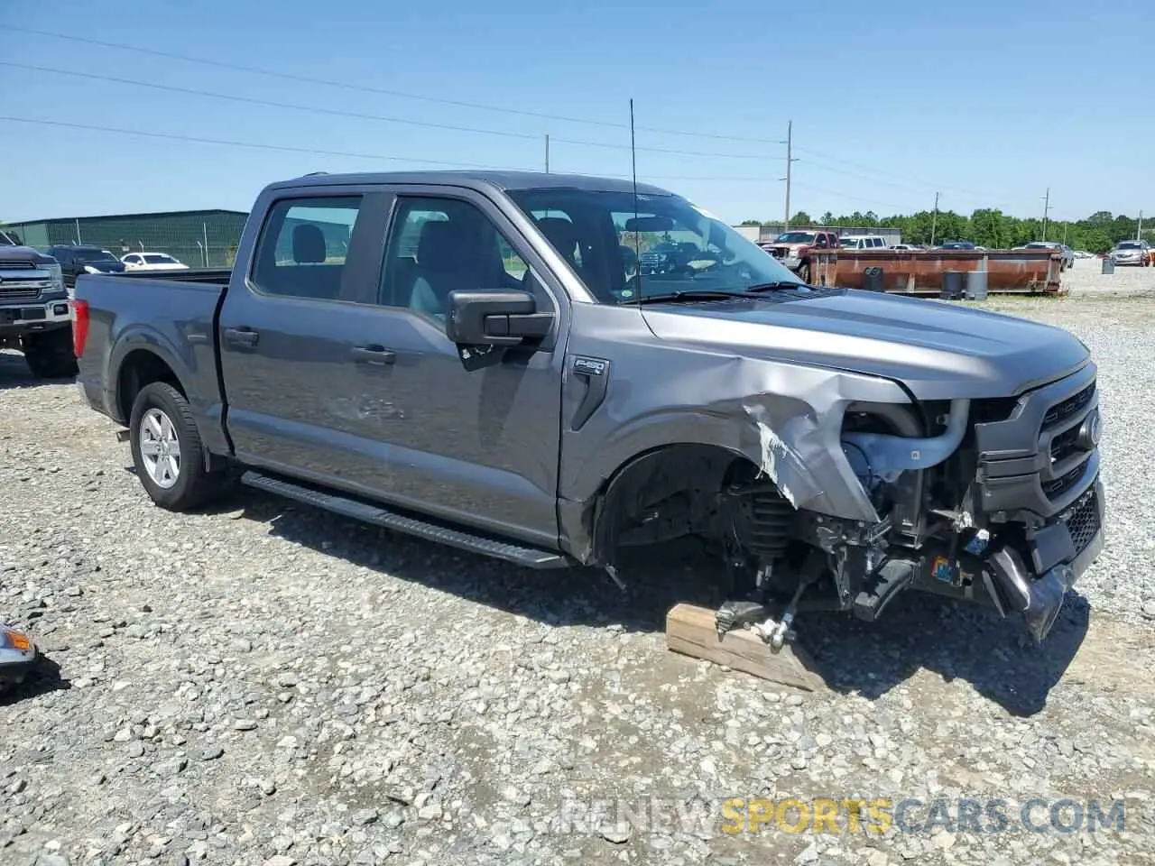 4 fotografías del automóvil dañado 1FTEW1CB2MFB51285 FORD F-150 2021
