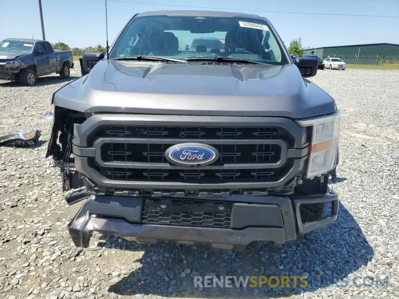 5 fotografías del automóvil dañado 1FTEW1CB2MFB51285 FORD F-150 2021