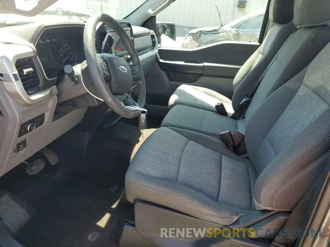 7 fotografías del automóvil dañado 1FTEW1CB2MFB51285 FORD F-150 2021