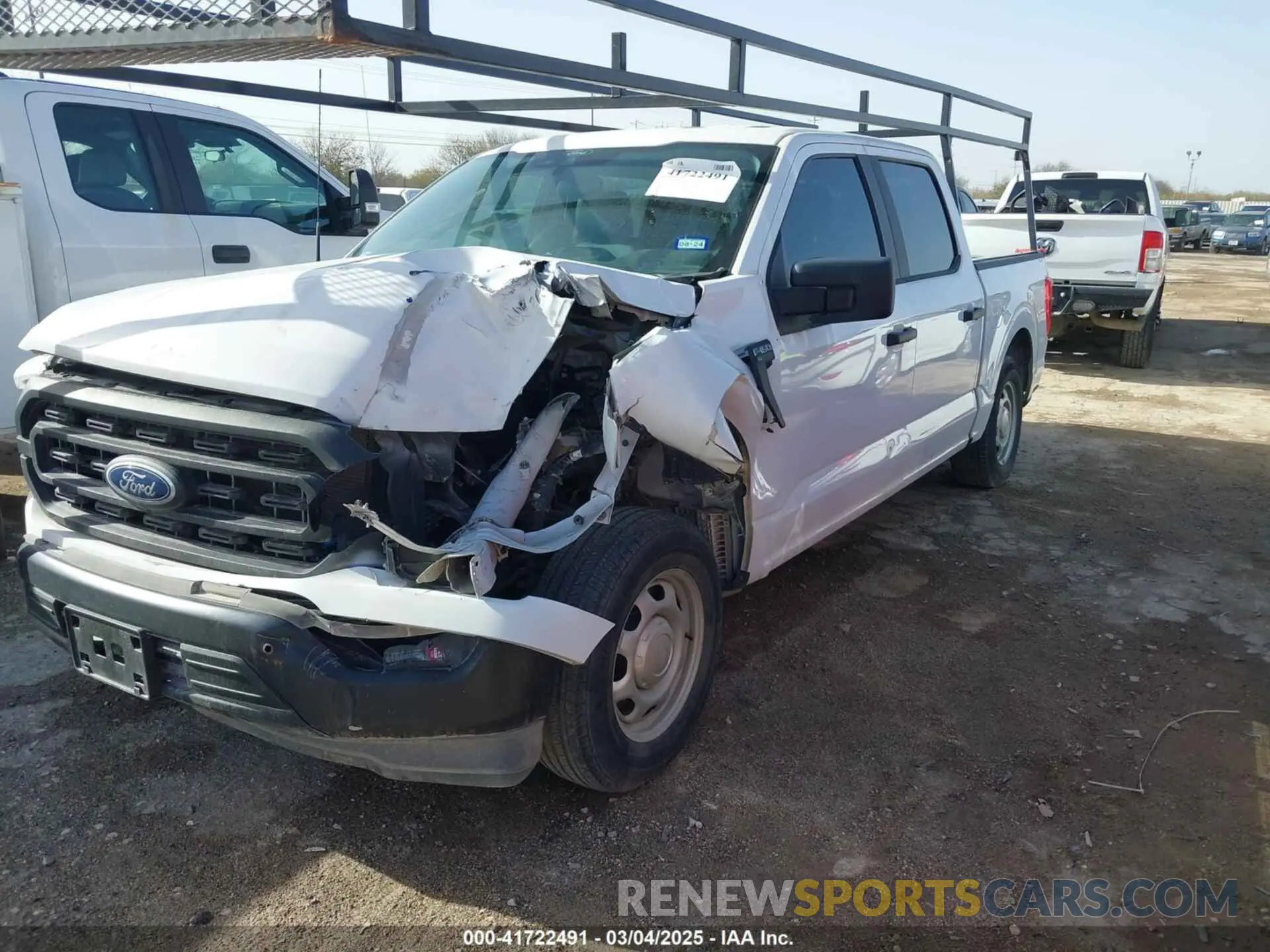 2 fotografías del automóvil dañado 1FTEW1CB7MKE47619 FORD F-150 2021