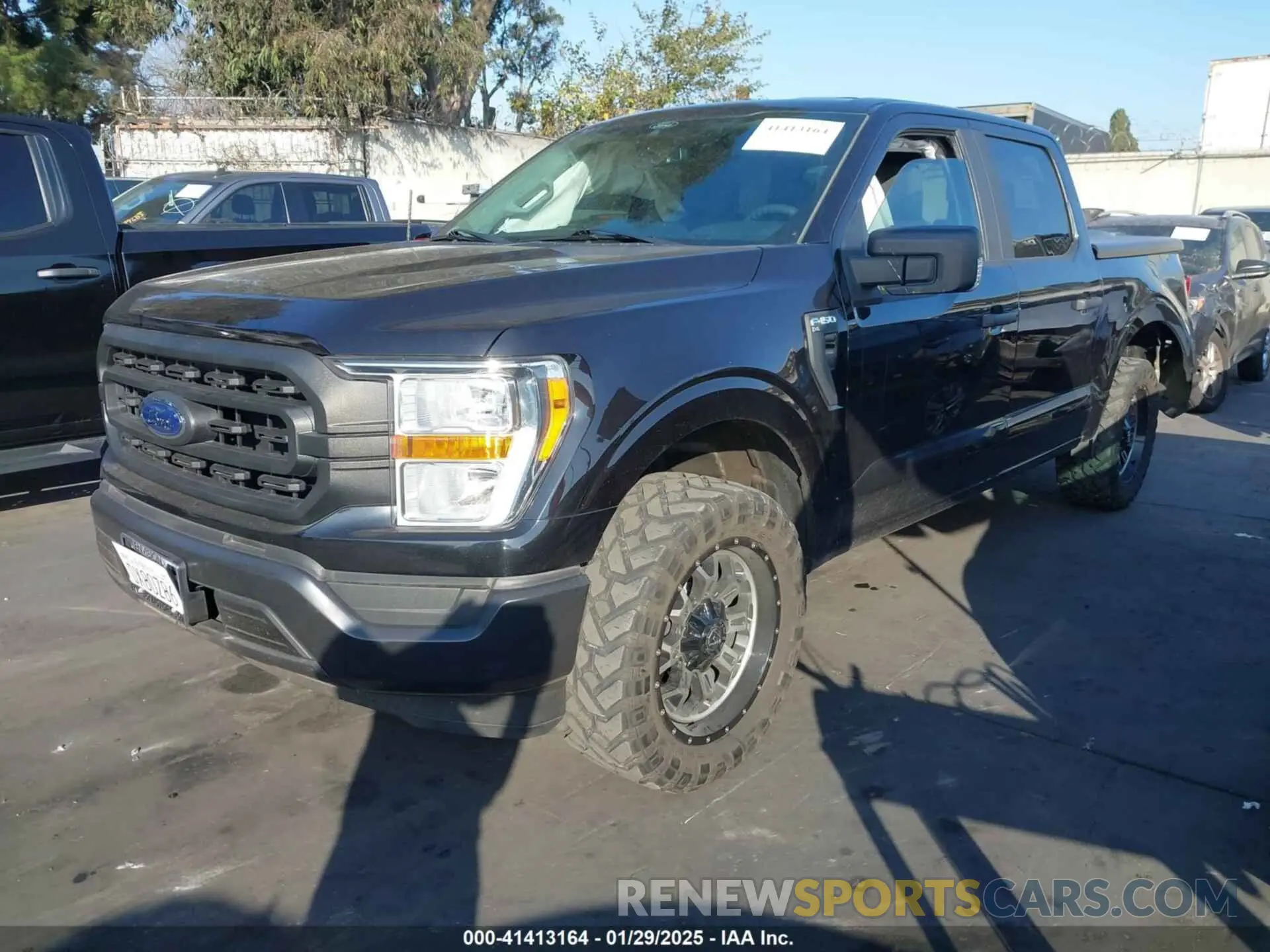 2 fotografías del automóvil dañado 1FTEW1CP0MKD90871 FORD F-150 2021