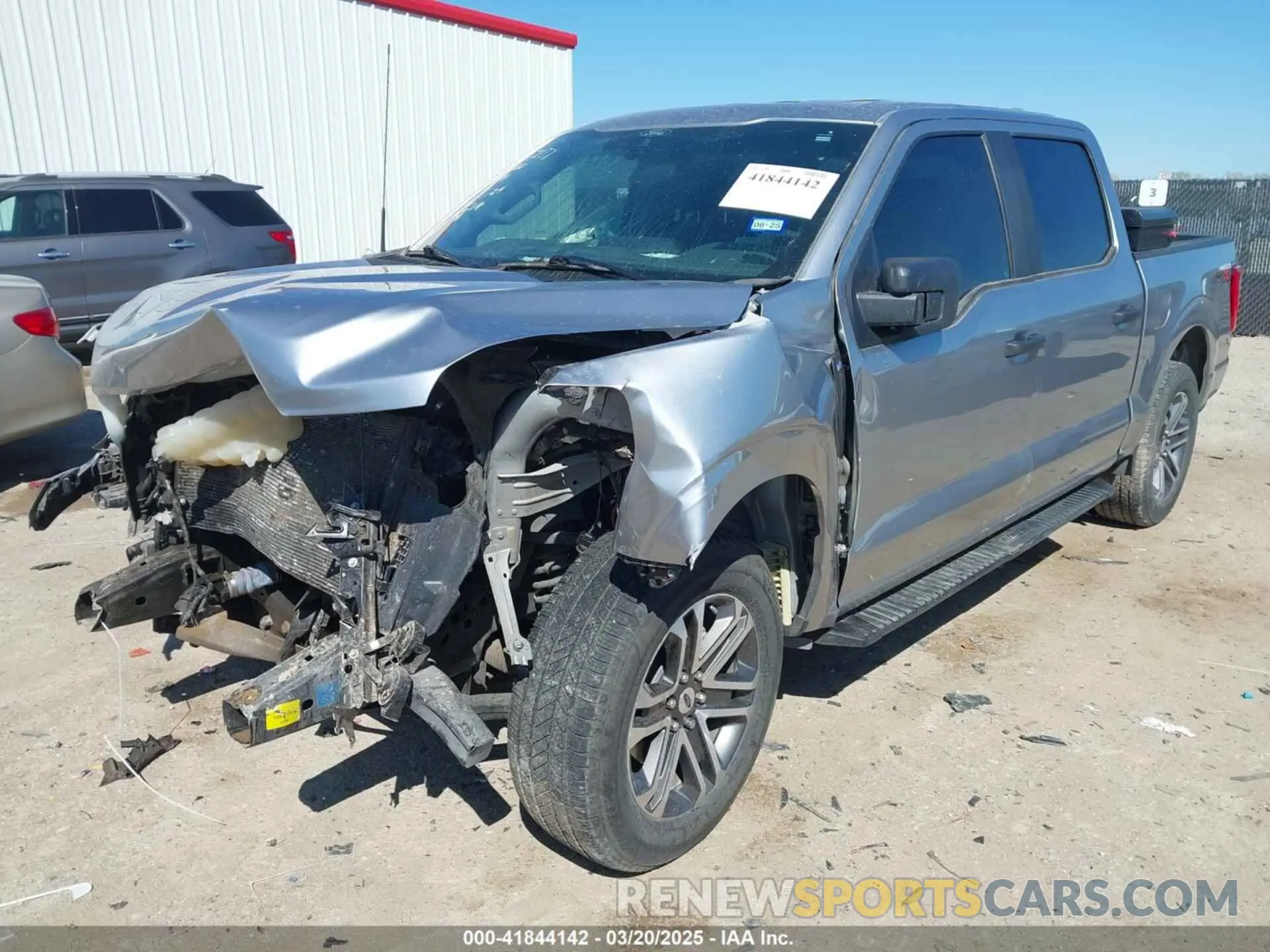 2 fotografías del automóvil dañado 1FTEW1CP1MFA37841 FORD F-150 2021