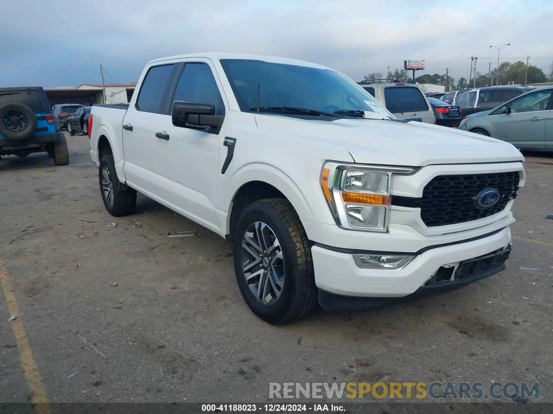 1 fotografías del automóvil dañado 1FTEW1CP1MFC28773 FORD F-150 2021