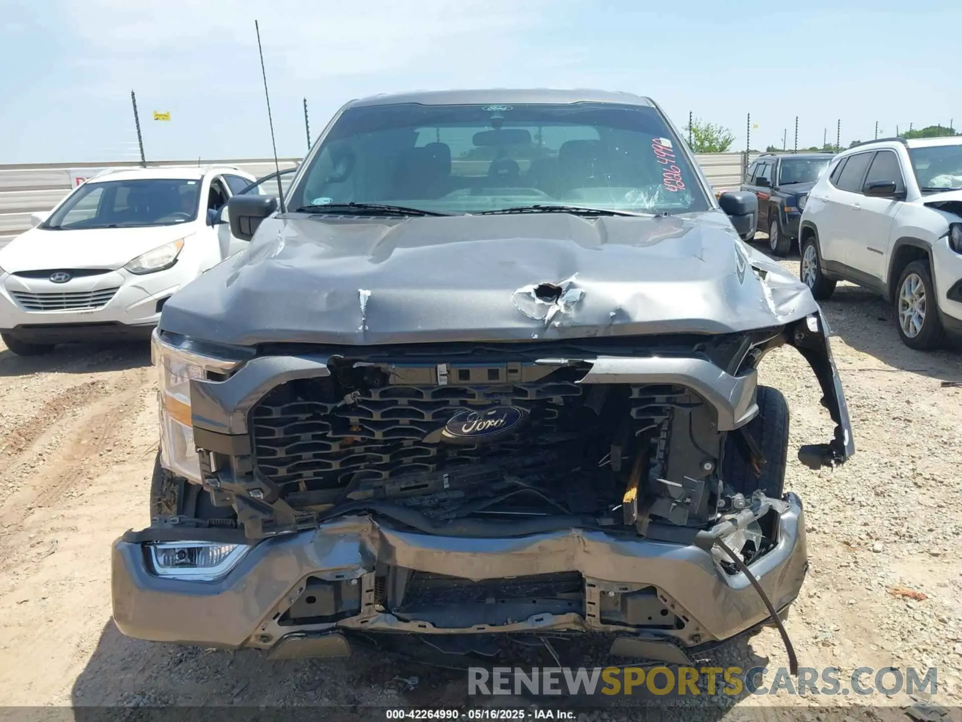 12 fotografías del automóvil dañado 1FTEW1CP2MKF04739 FORD F-150 2021