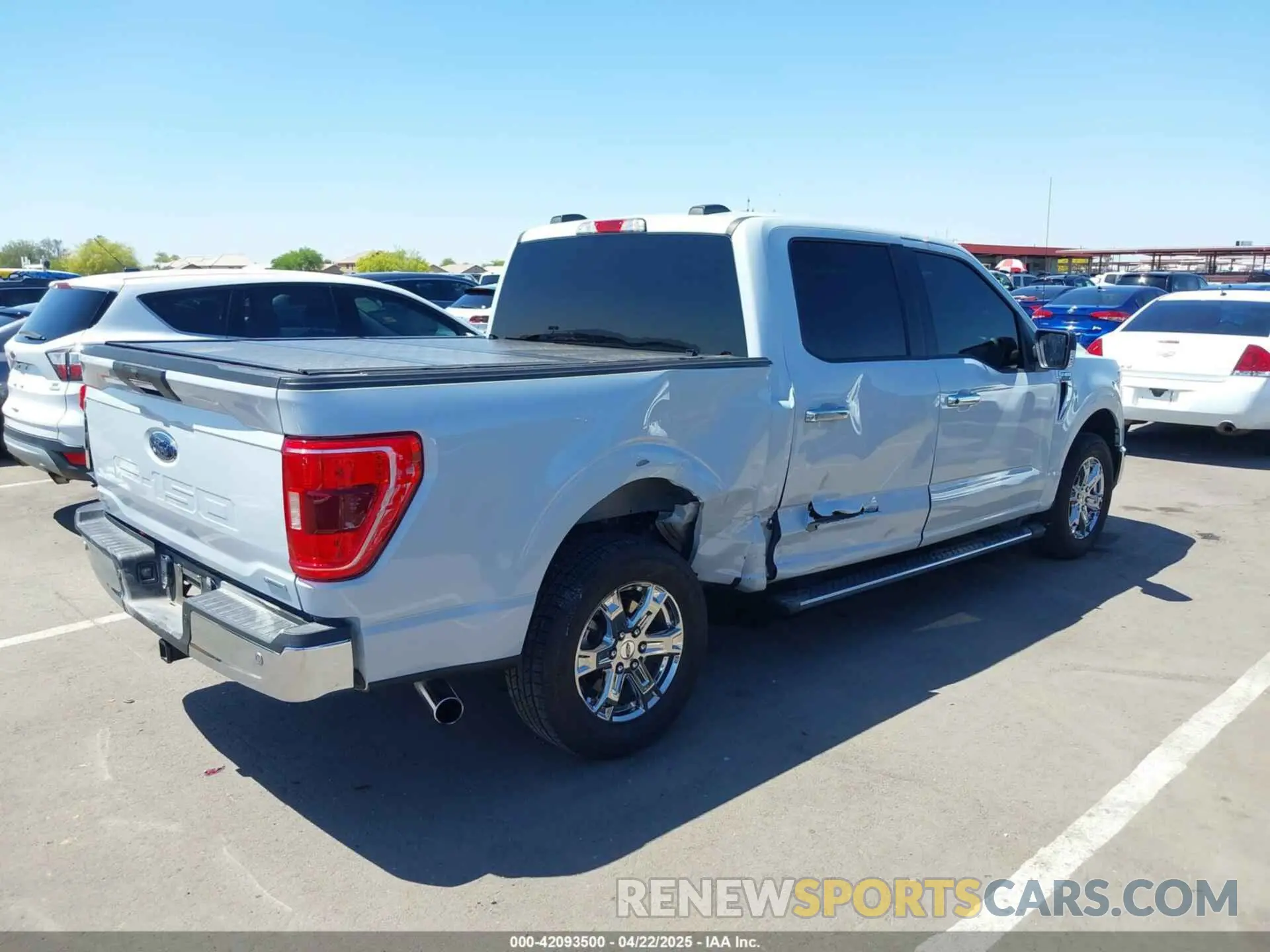 4 fotografías del automóvil dañado 1FTEW1CP4MKD82871 FORD F-150 2021