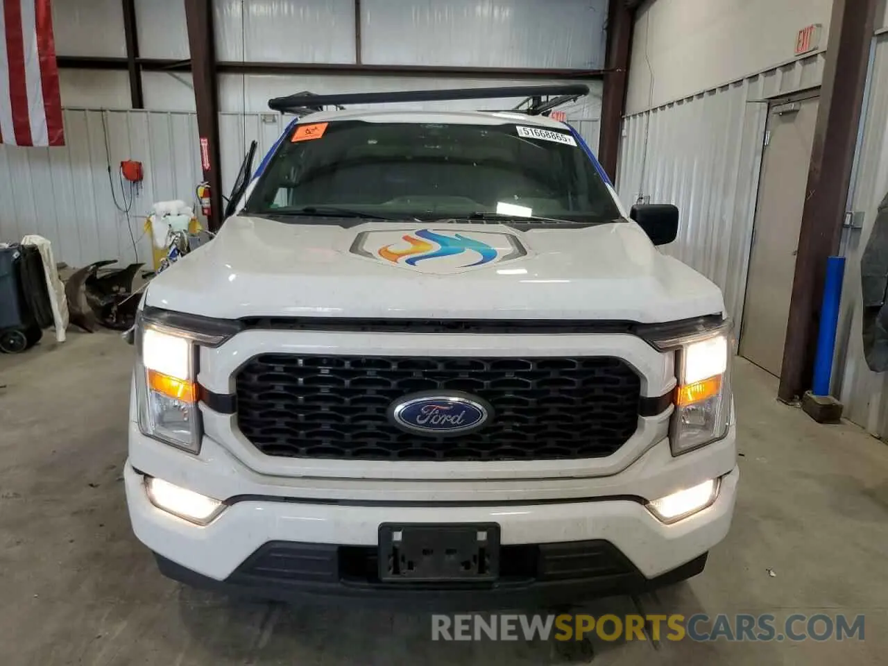 5 fotografías del automóvil dañado 1FTEW1CP7MFB23817 FORD F-150 2021