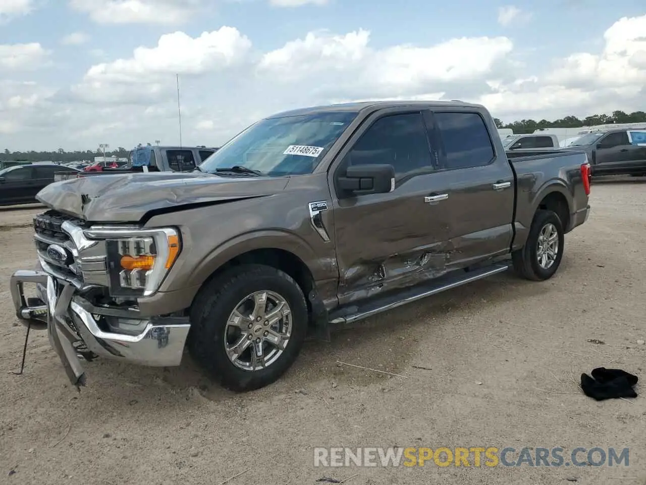 1 fotografías del automóvil dañado 1FTEW1CP7MFB36177 FORD F-150 2021