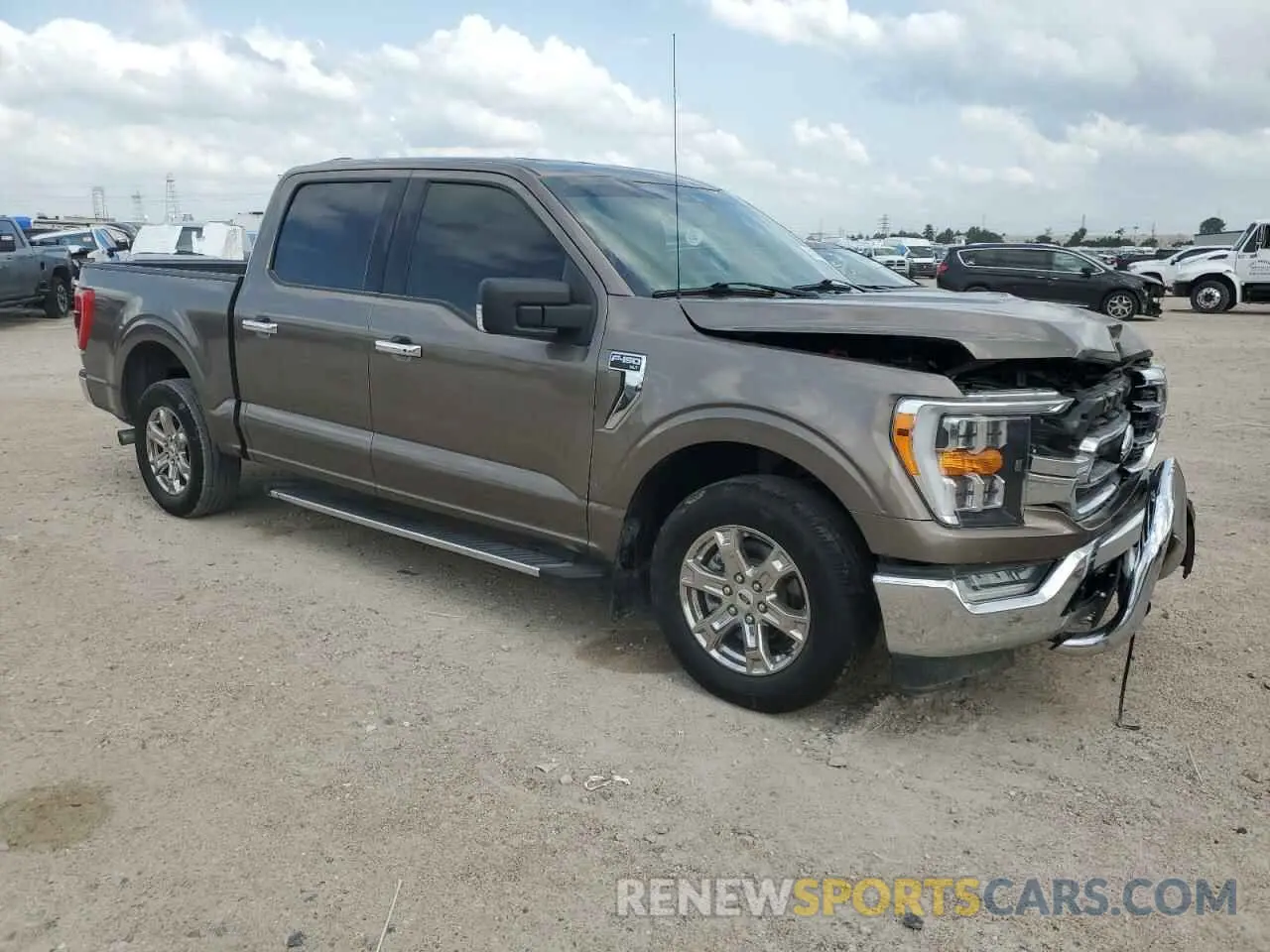 4 fotografías del automóvil dañado 1FTEW1CP7MFB36177 FORD F-150 2021