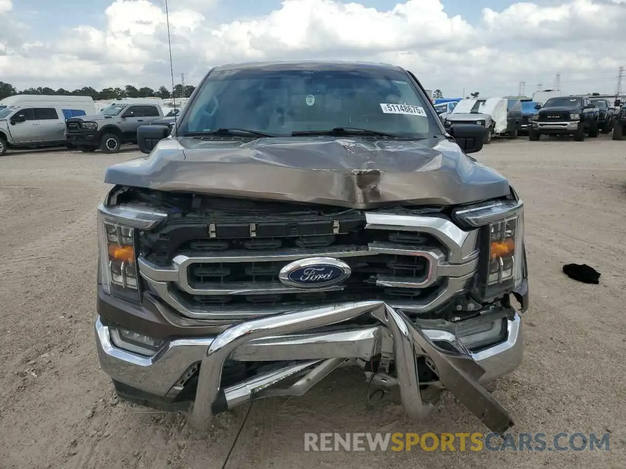 5 fotografías del automóvil dañado 1FTEW1CP7MFB36177 FORD F-150 2021