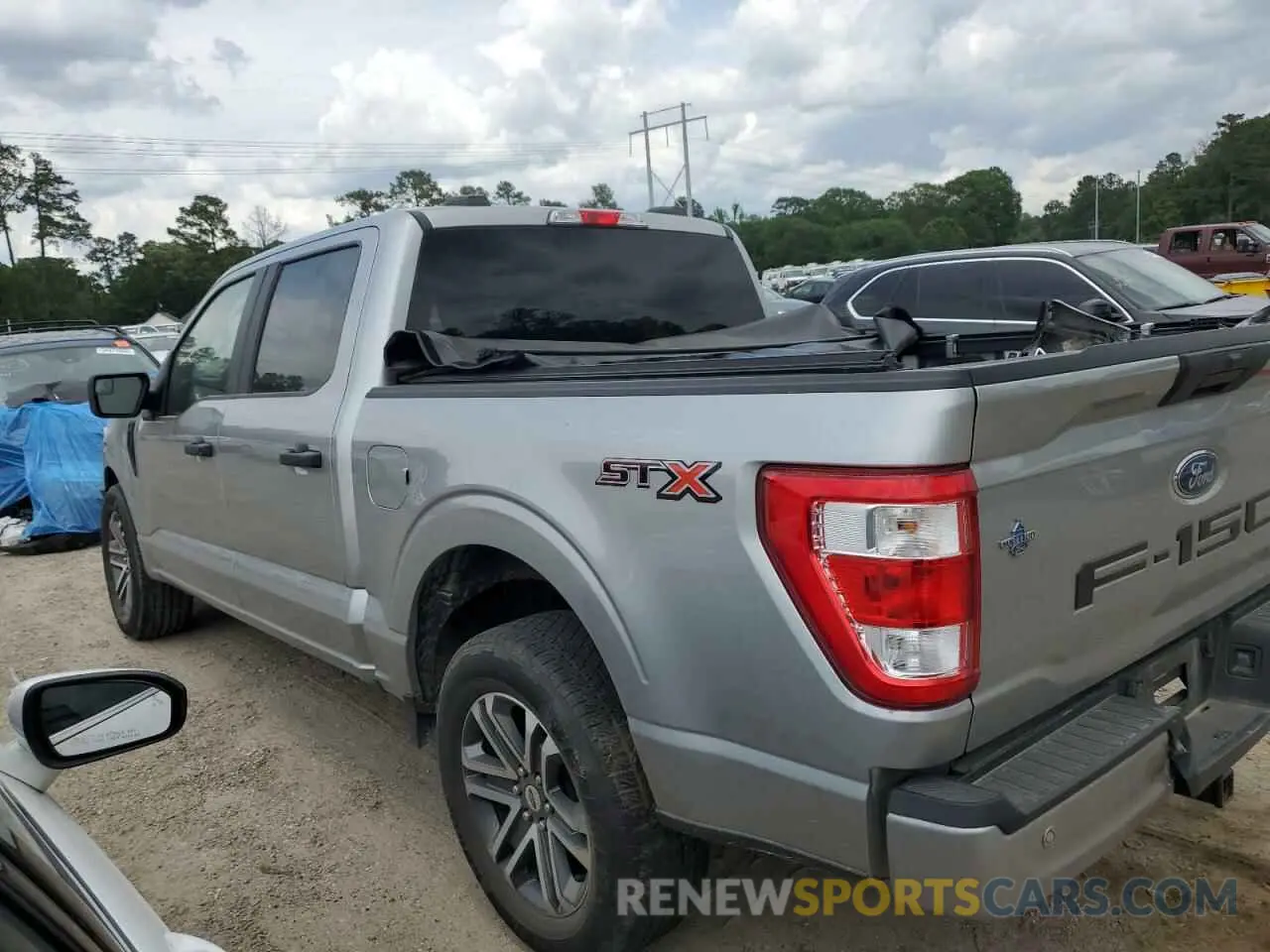 2 fotografías del automóvil dañado 1FTEW1CP7MKE97495 FORD F-150 2021