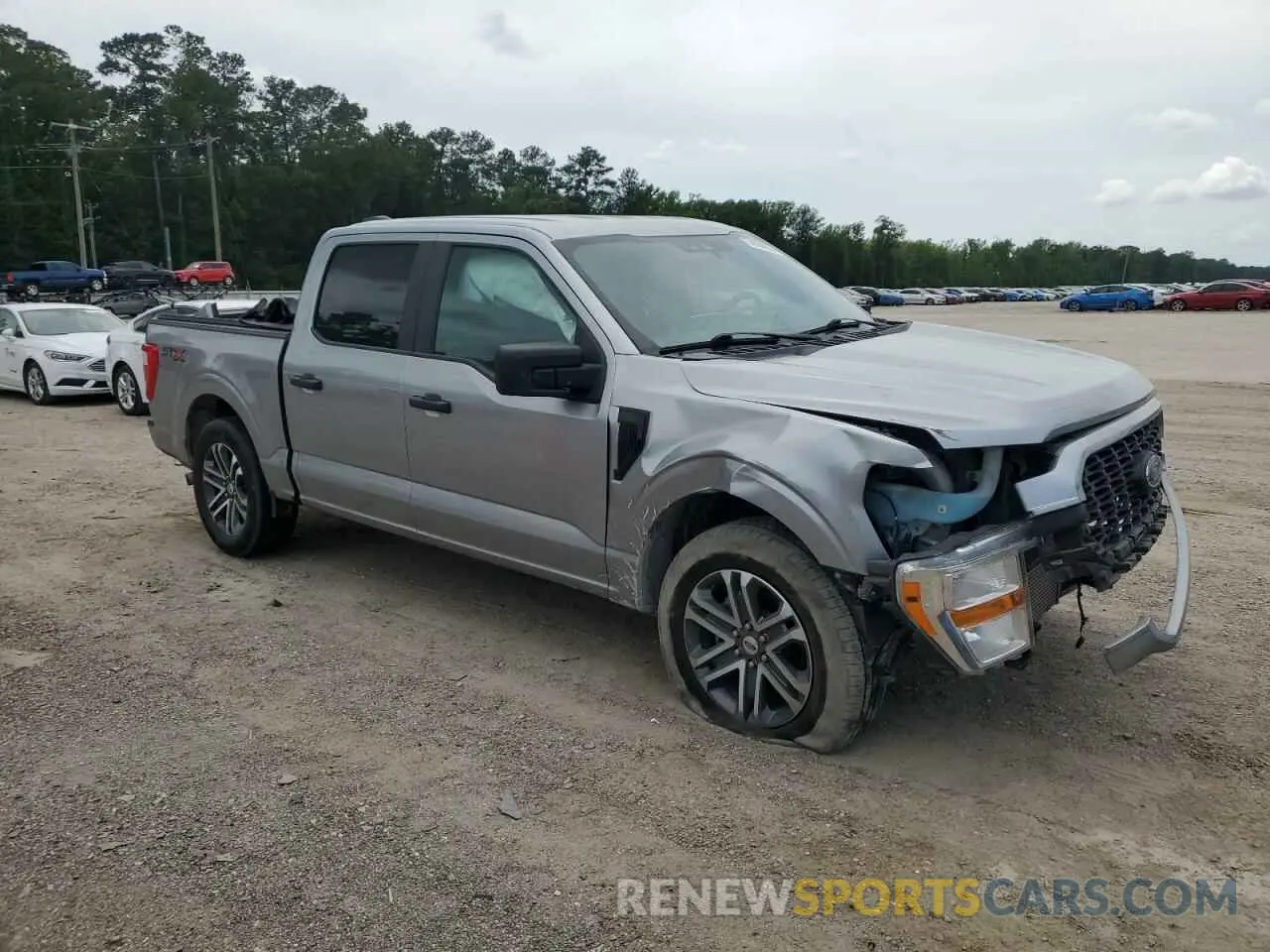 4 fotografías del automóvil dañado 1FTEW1CP7MKE97495 FORD F-150 2021