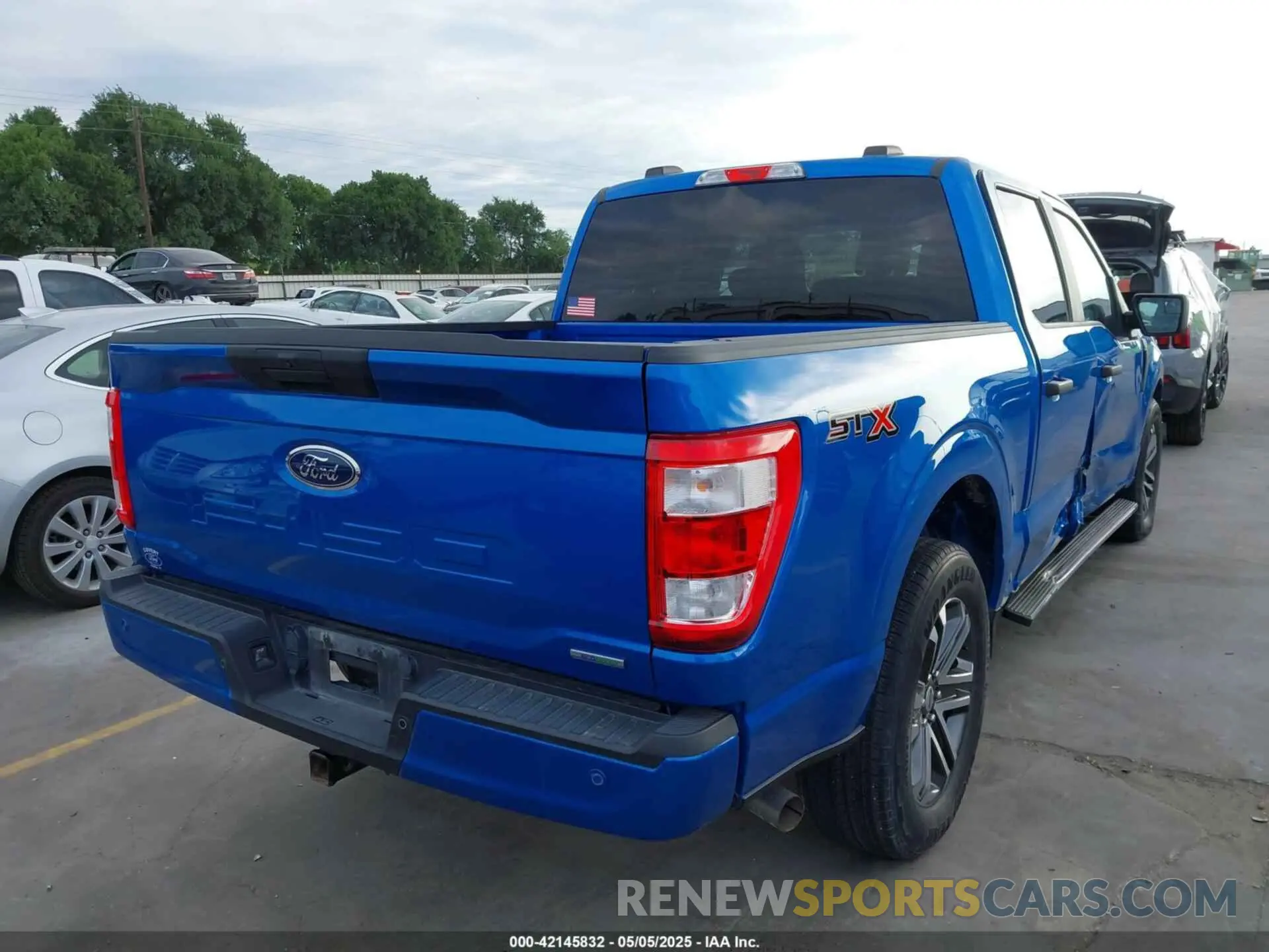4 fotografías del automóvil dañado 1FTEW1CP8MKD04741 FORD F-150 2021