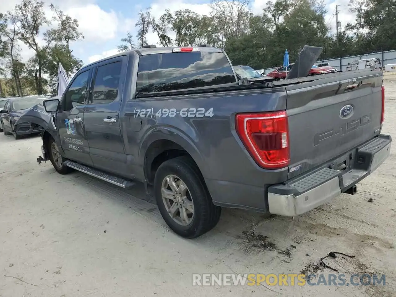 2 fotografías del automóvil dañado 1FTEW1CP9MFA66729 FORD F-150 2021