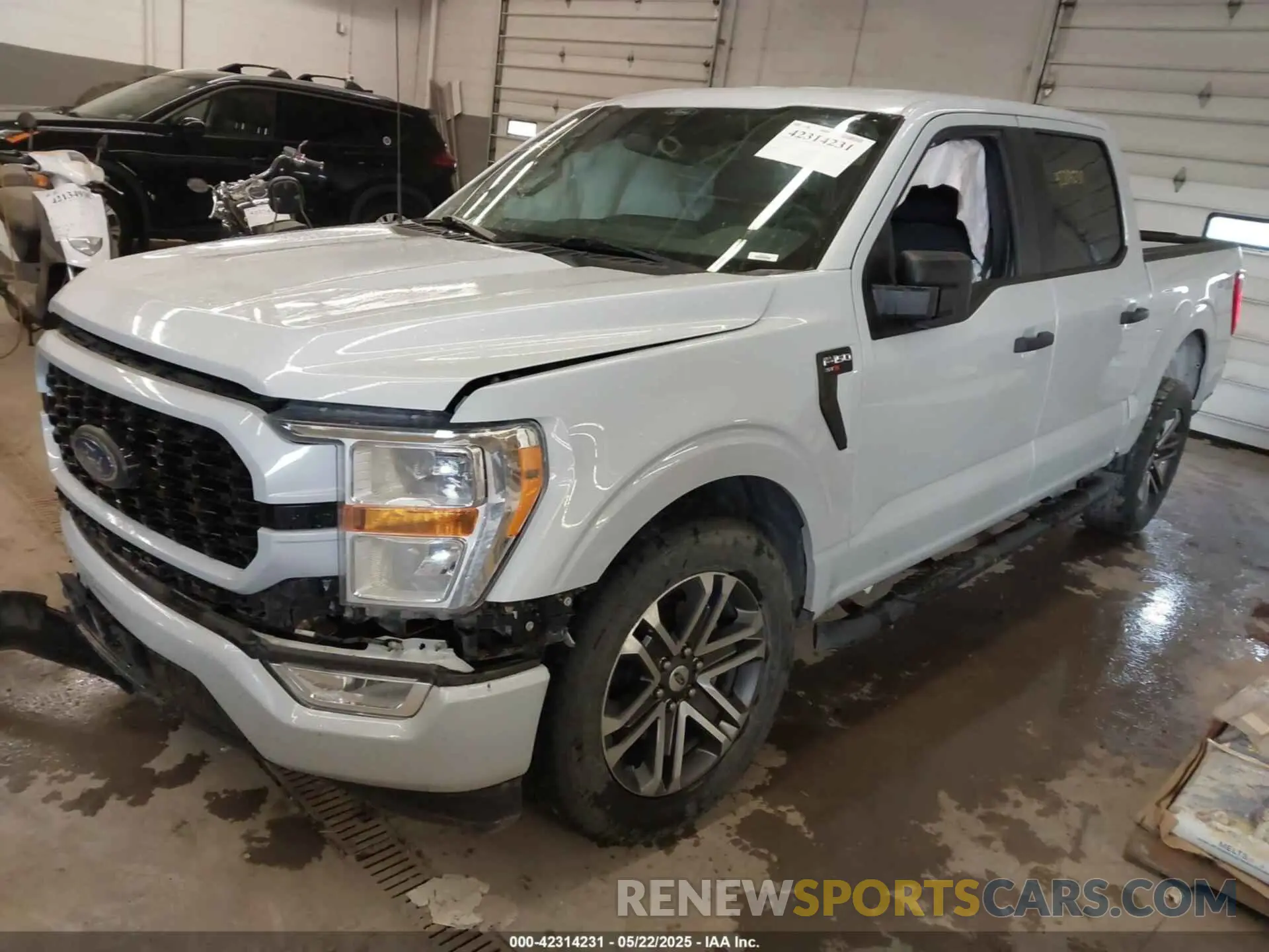 2 fotografías del automóvil dañado 1FTEW1CP9MKE41204 FORD F-150 2021