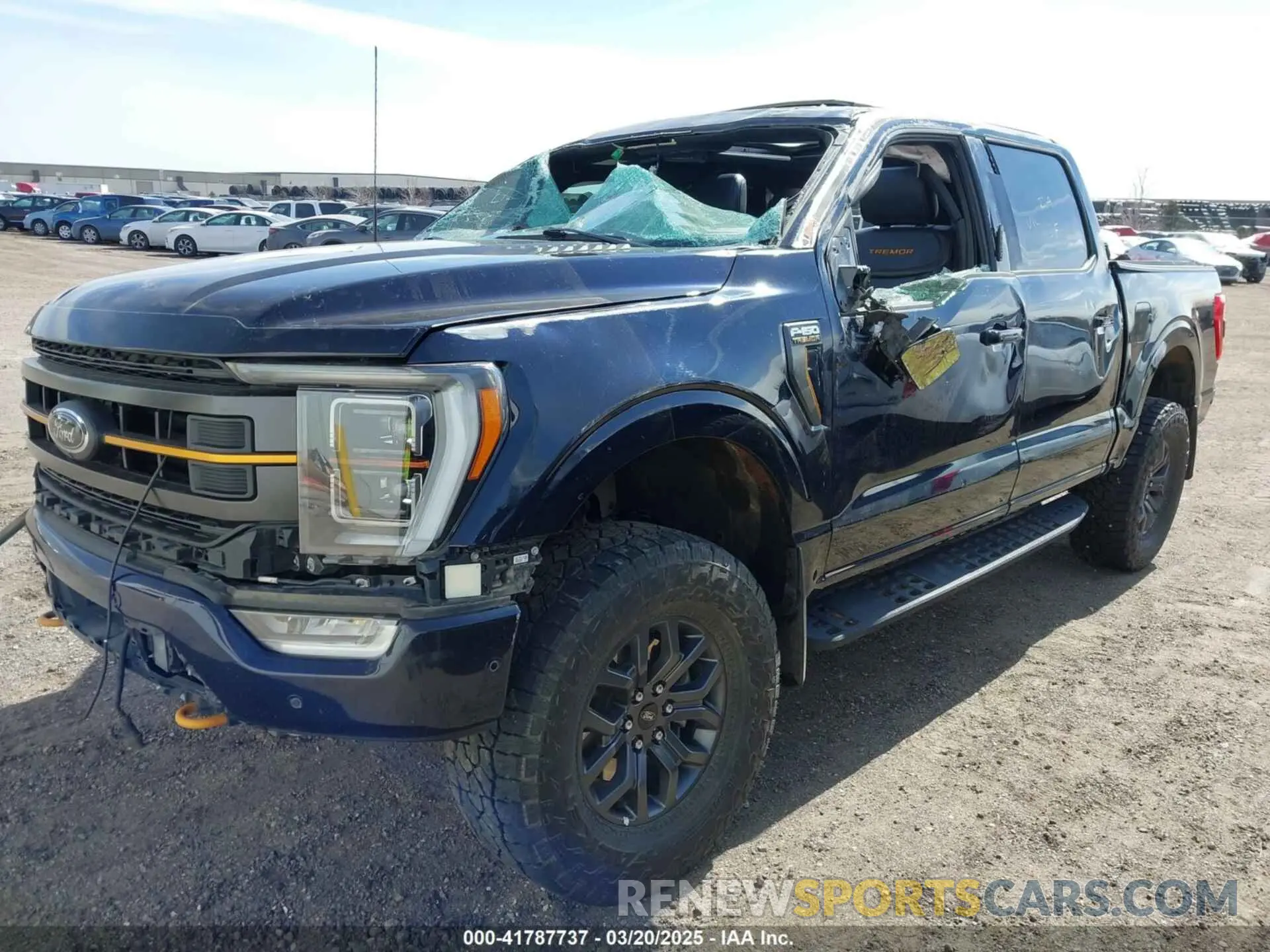 2 fotografías del automóvil dañado 1FTEW1E88MFC49822 FORD F-150 2021