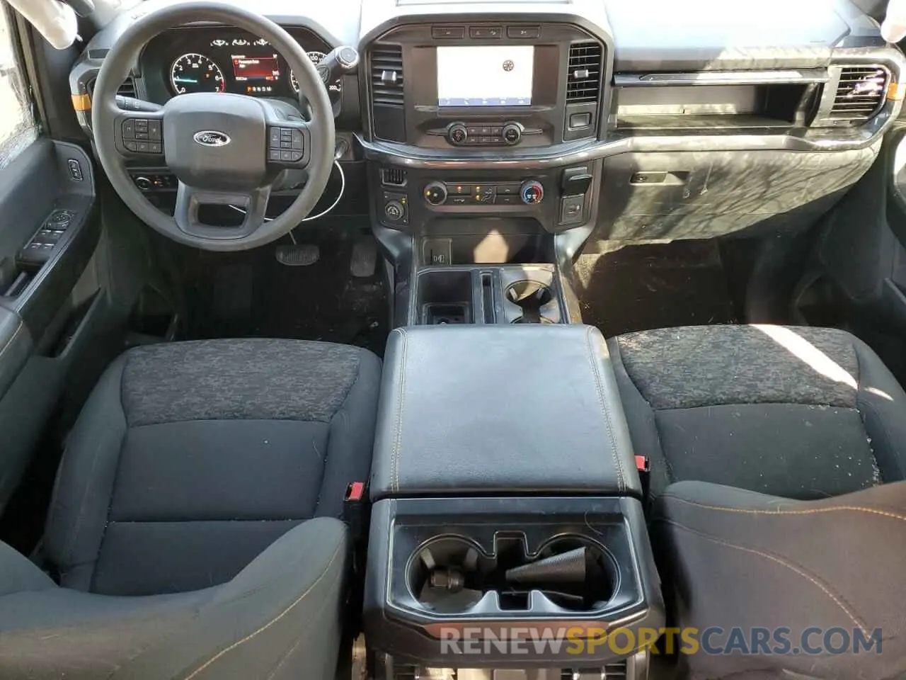 8 fotografías del automóvil dañado 1FTEW1E89MFC67083 FORD F-150 2021