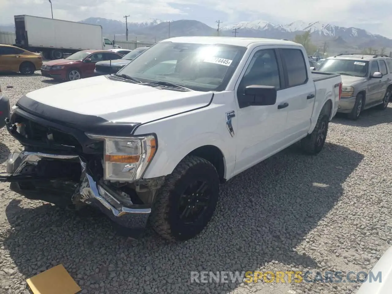 1 fotografías del automóvil dañado 1FTEW1EB2MFA05482 FORD F-150 2021