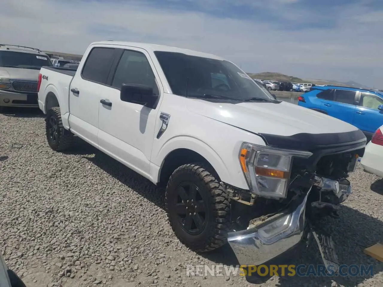 4 fotografías del automóvil dañado 1FTEW1EB2MFA05482 FORD F-150 2021