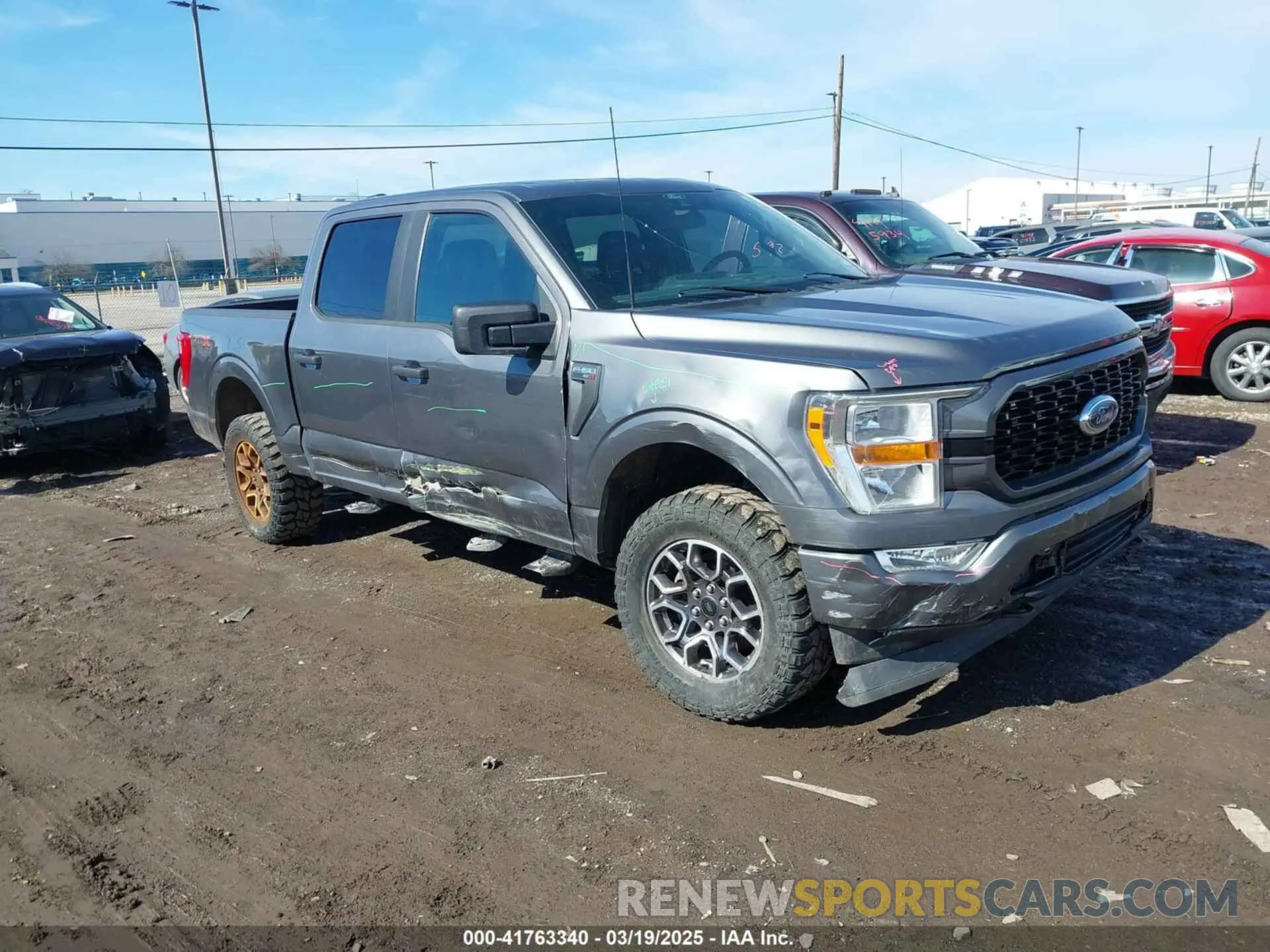1 fotografías del automóvil dañado 1FTEW1EB3MFB38204 FORD F-150 2021