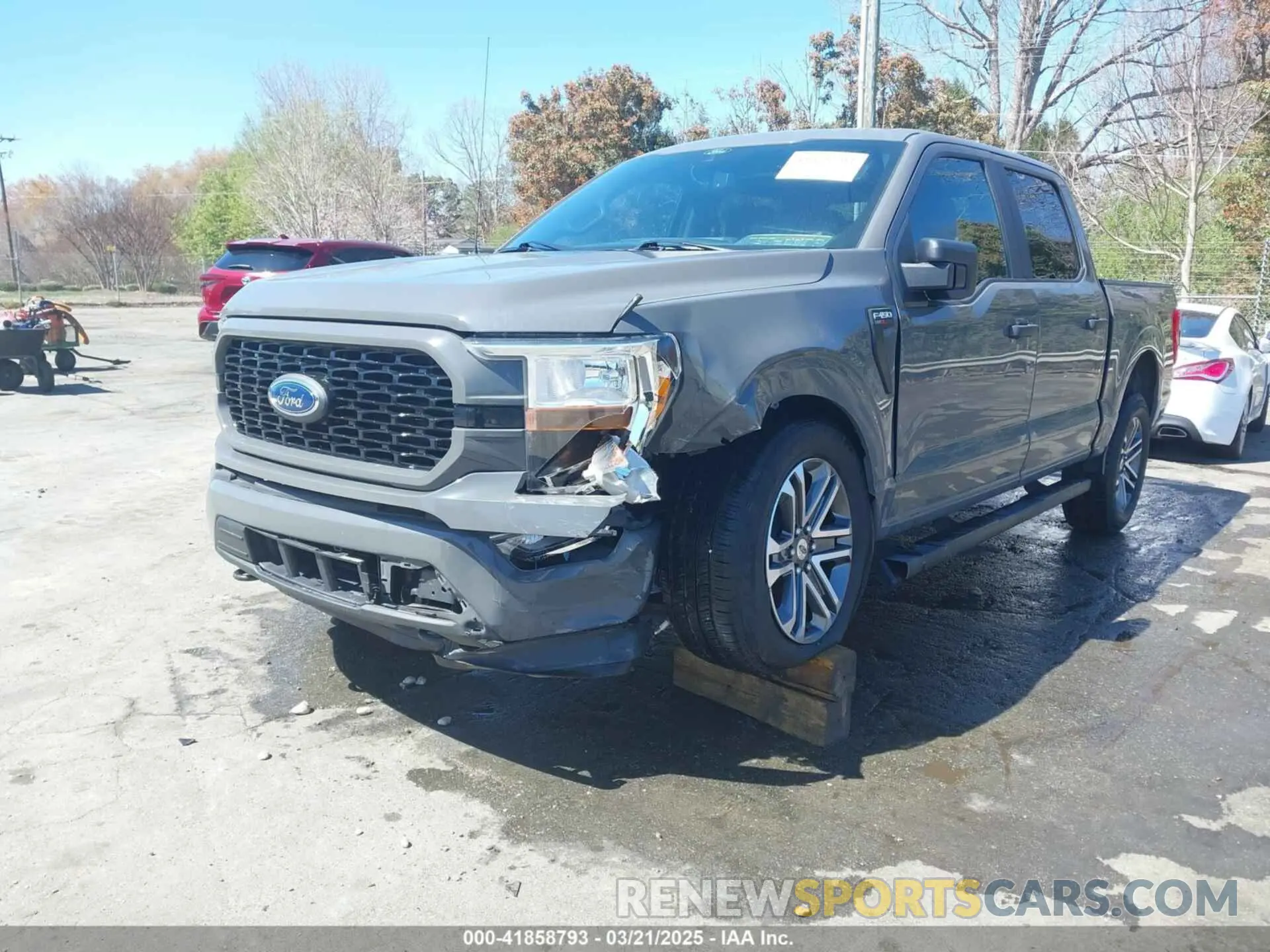 2 fotografías del automóvil dañado 1FTEW1EP0MFA56166 FORD F-150 2021