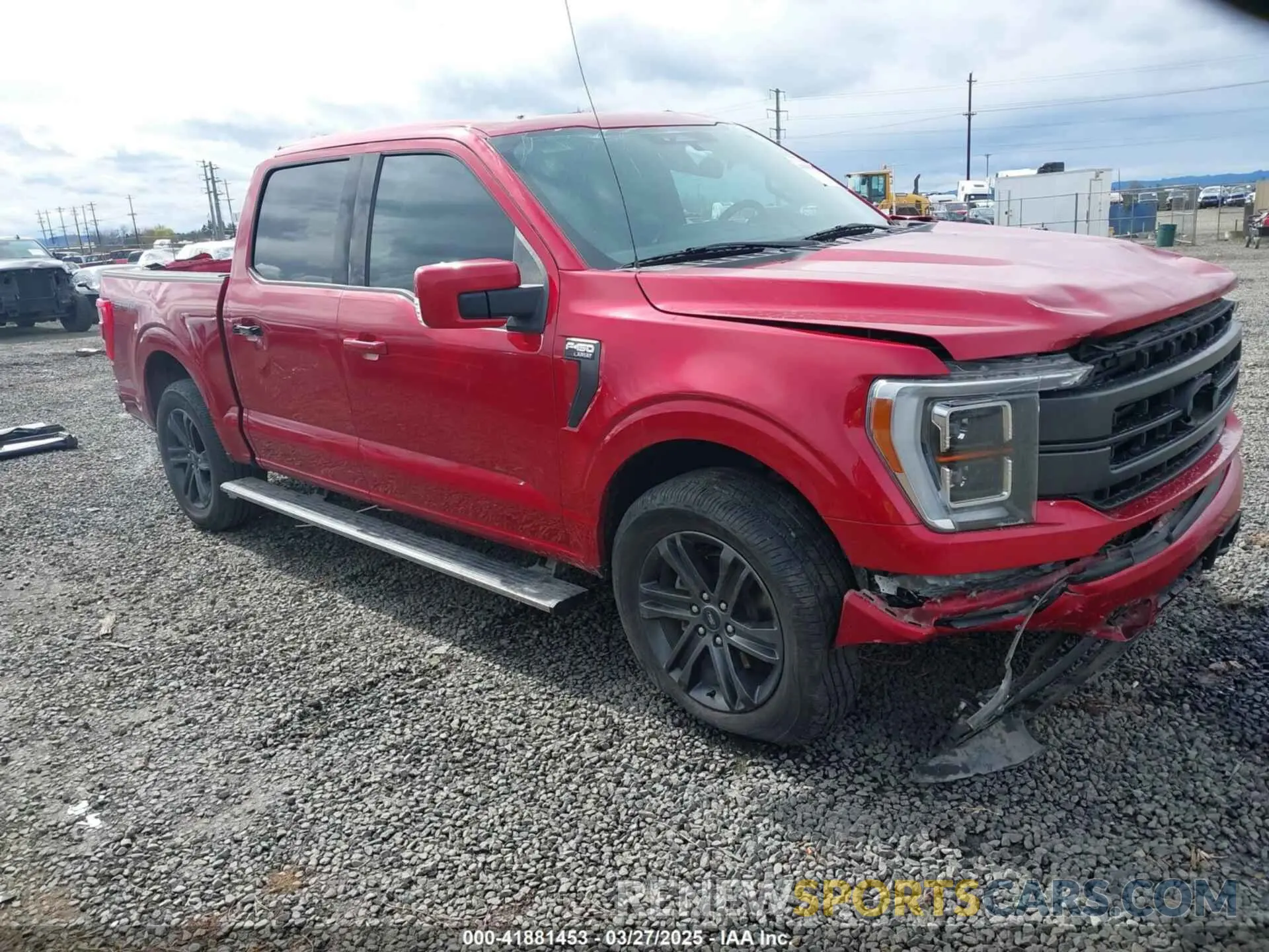1 fotografías del automóvil dañado 1FTEW1EP0MFB11361 FORD F-150 2021
