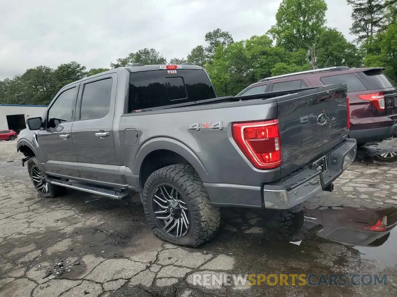 2 fotografías del automóvil dañado 1FTEW1EP0MFB98114 FORD F-150 2021