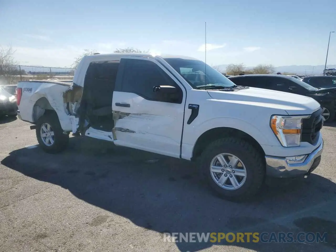 4 fotografías del automóvil dañado 1FTEW1EP0MKD90723 FORD F-150 2021
