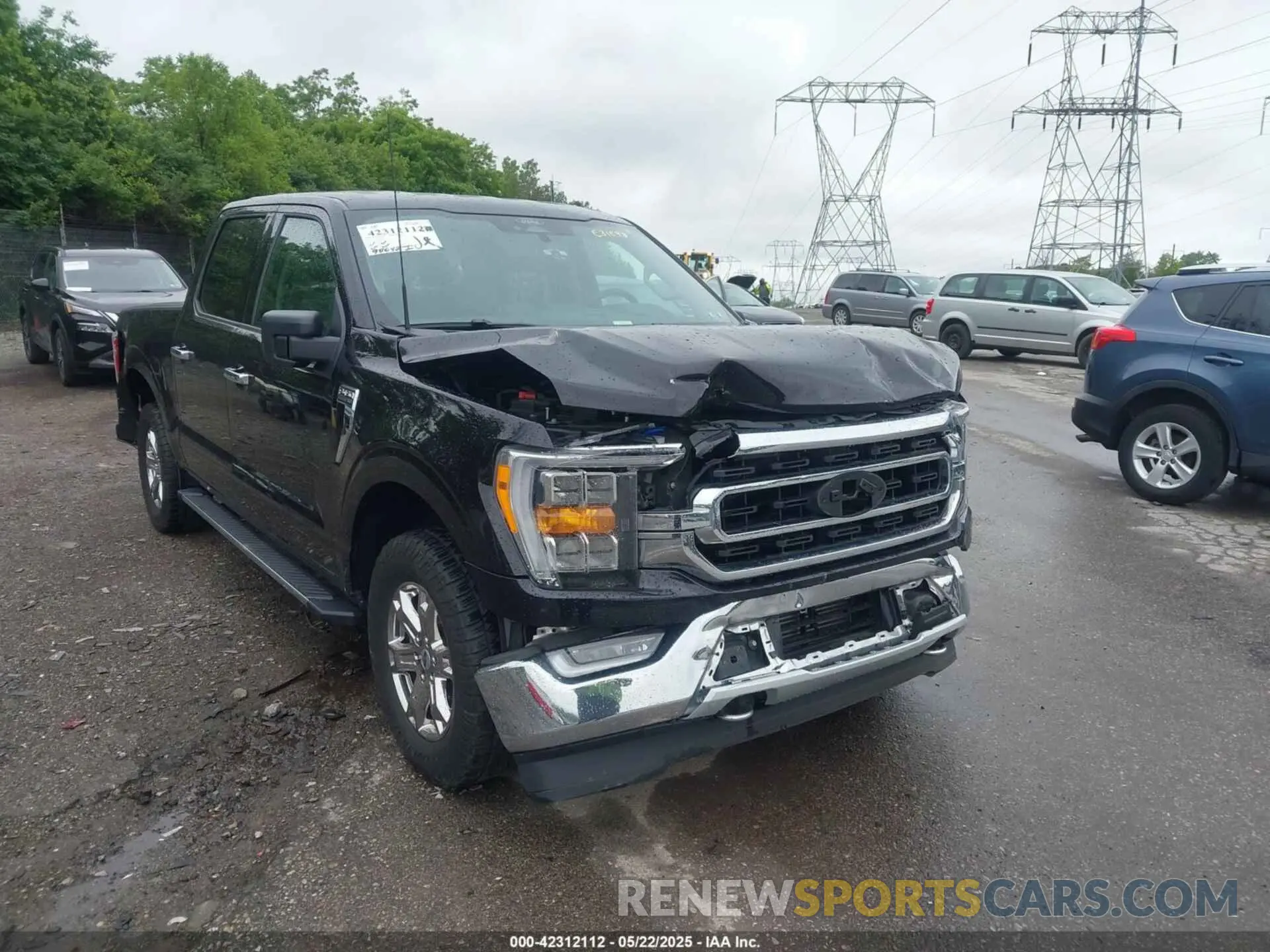 18 fotografías del automóvil dañado 1FTEW1EP0MKE31593 FORD F-150 2021