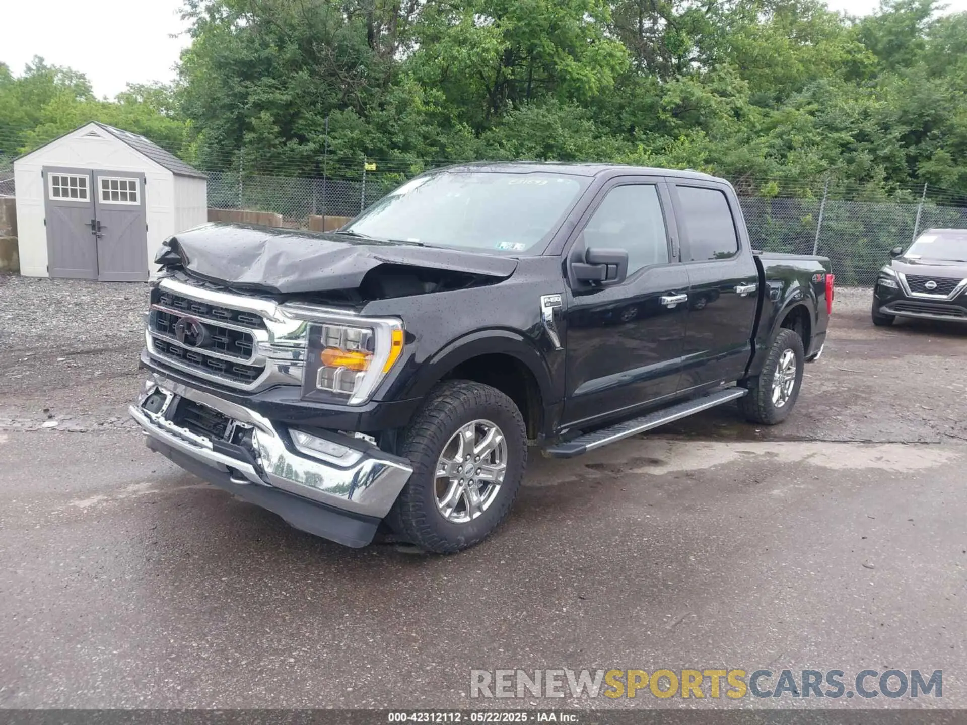 2 fotografías del automóvil dañado 1FTEW1EP0MKE31593 FORD F-150 2021