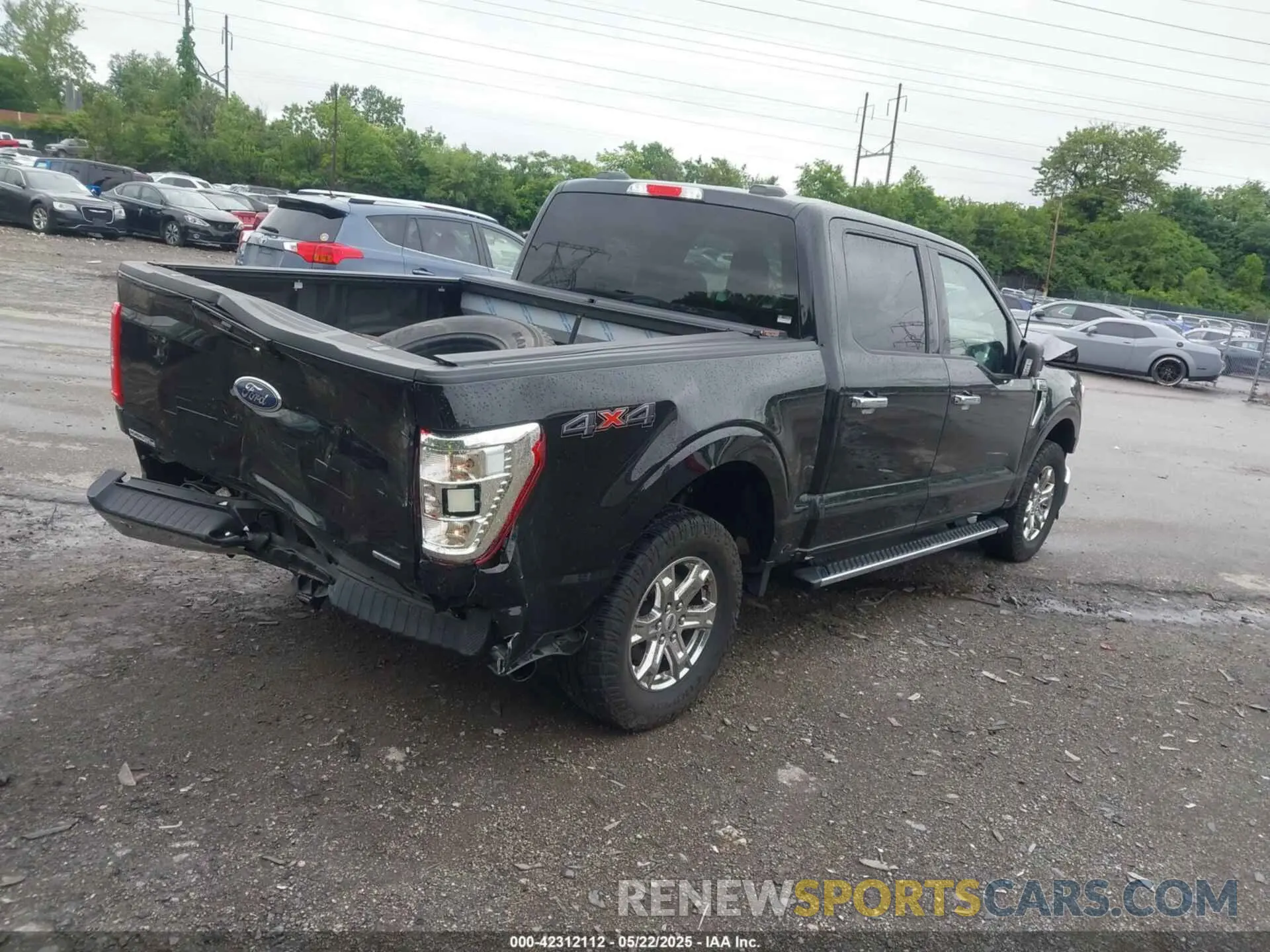 4 fotografías del automóvil dañado 1FTEW1EP0MKE31593 FORD F-150 2021