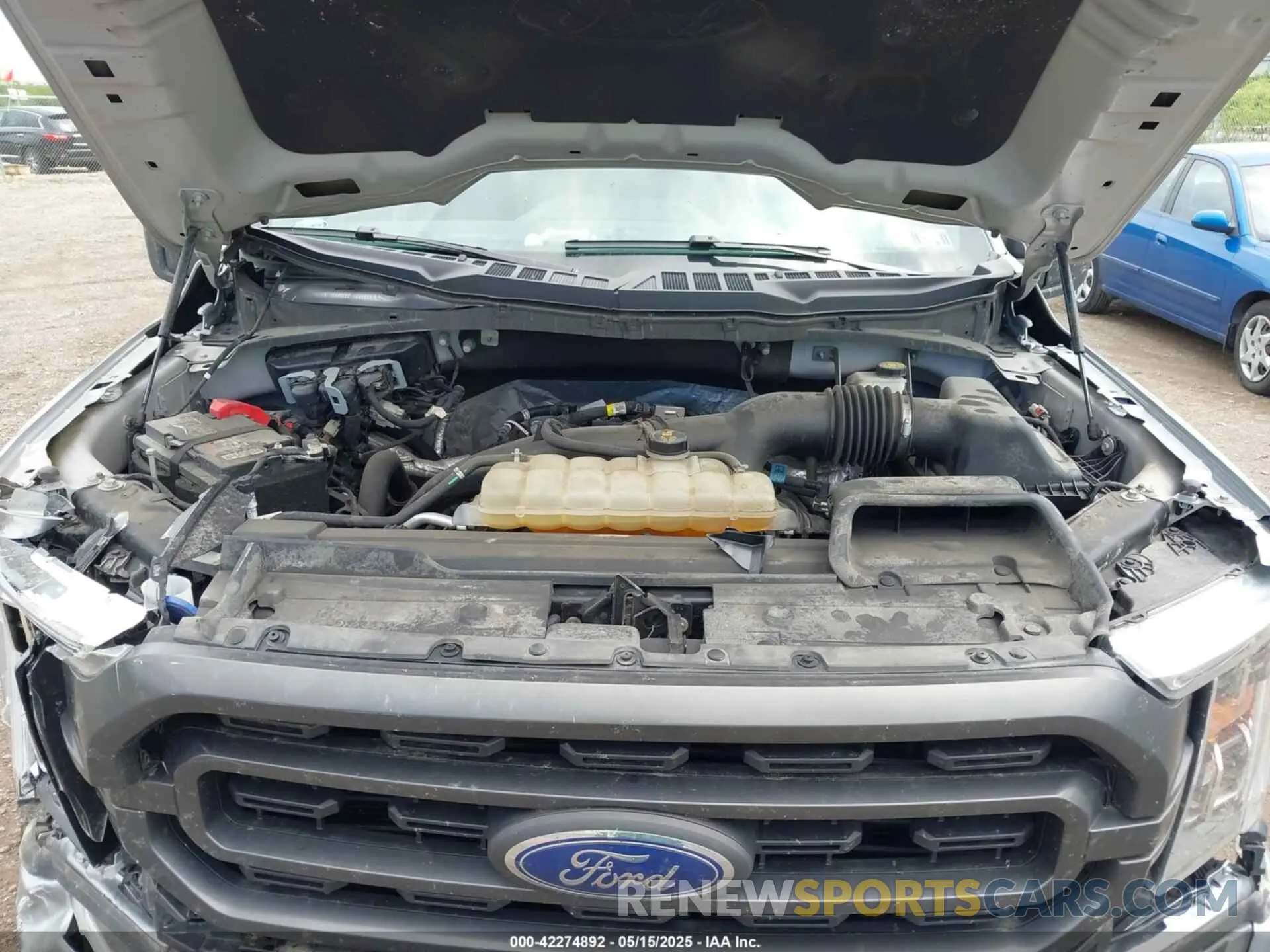 10 fotografías del automóvil dañado 1FTEW1EP1MKD13262 FORD F-150 2021