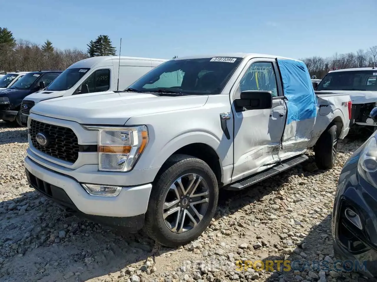 1 fotografías del automóvil dañado 1FTEW1EP2MFB64532 FORD F-150 2021