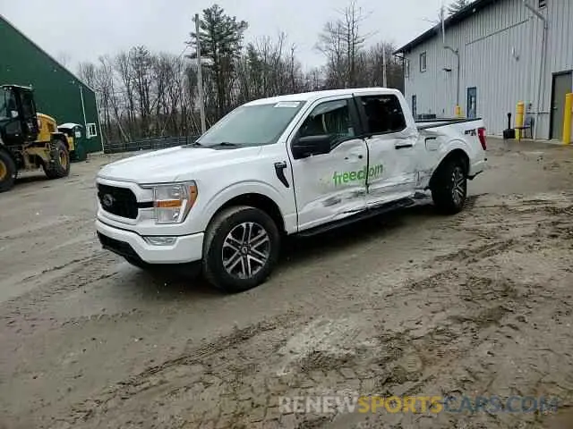 11 fotografías del automóvil dañado 1FTEW1EP2MFB64532 FORD F-150 2021