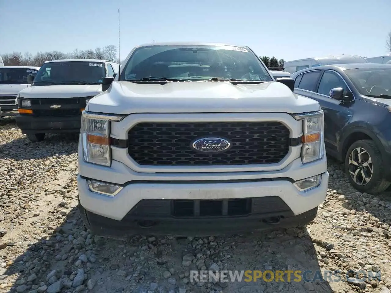5 fotografías del automóvil dañado 1FTEW1EP2MFB64532 FORD F-150 2021