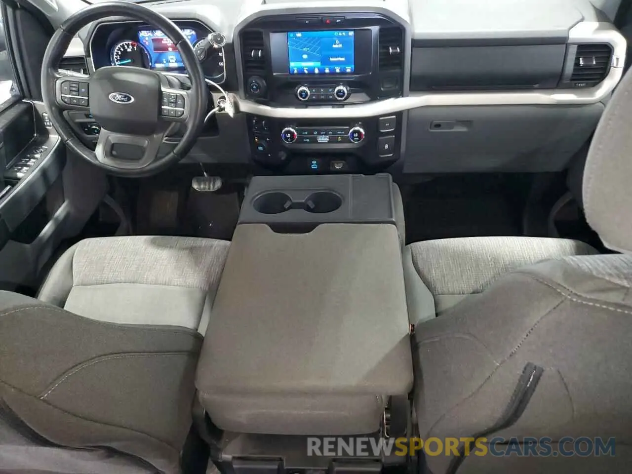 8 fotografías del automóvil dañado 1FTEW1EP2MFC49547 FORD F-150 2021