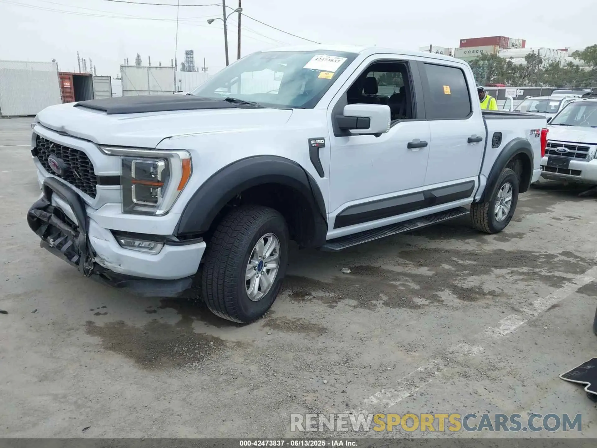 2 fotografías del automóvil dañado 1FTEW1EP2MKD26134 FORD F-150 2021