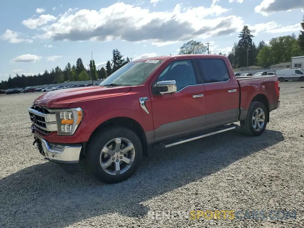 1 fotografías del automóvil dañado 1FTEW1EP3MKF14886 FORD F-150 2021