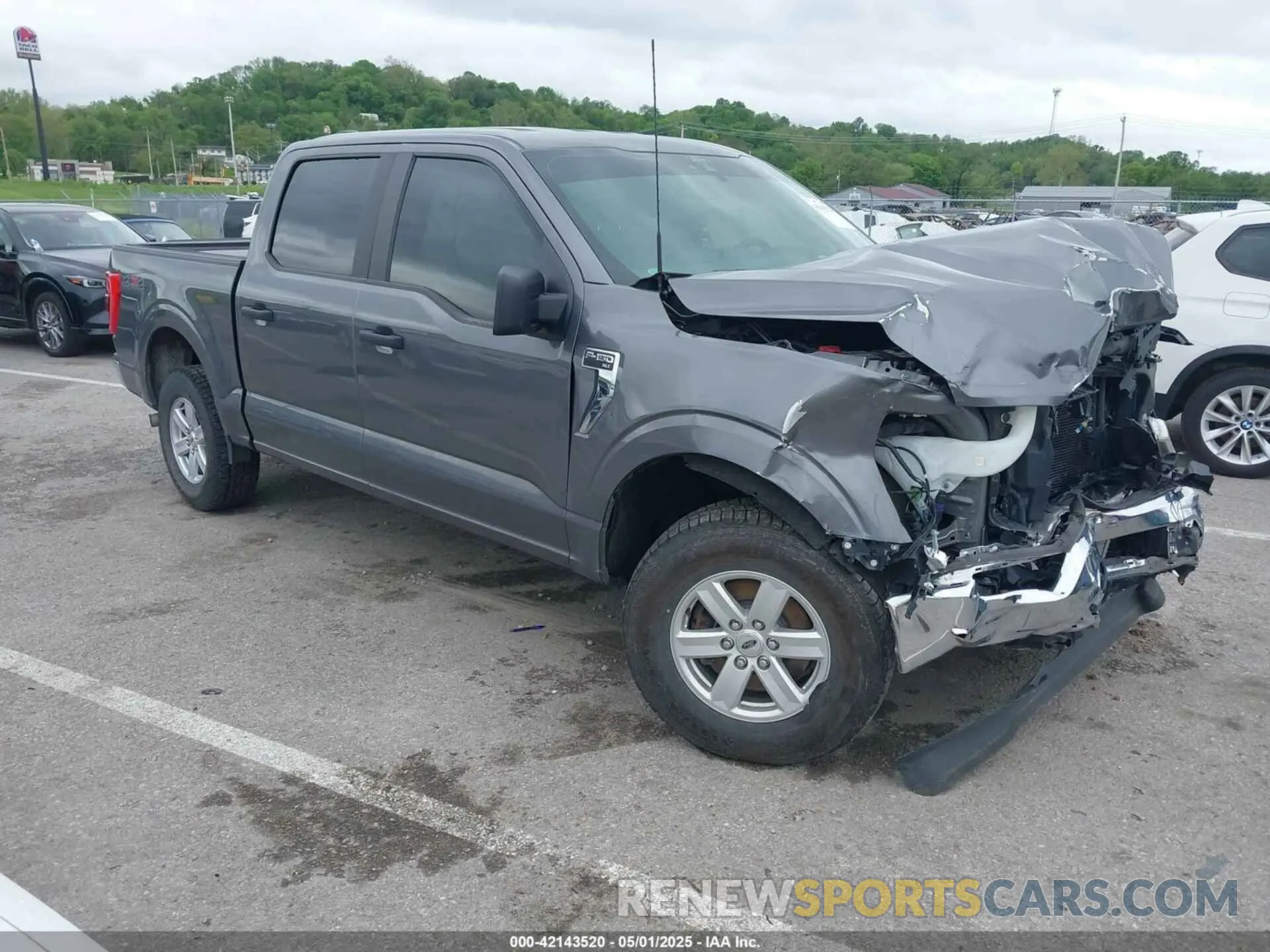 1 fotografías del automóvil dañado 1FTEW1EP5MFC96944 FORD F-150 2021