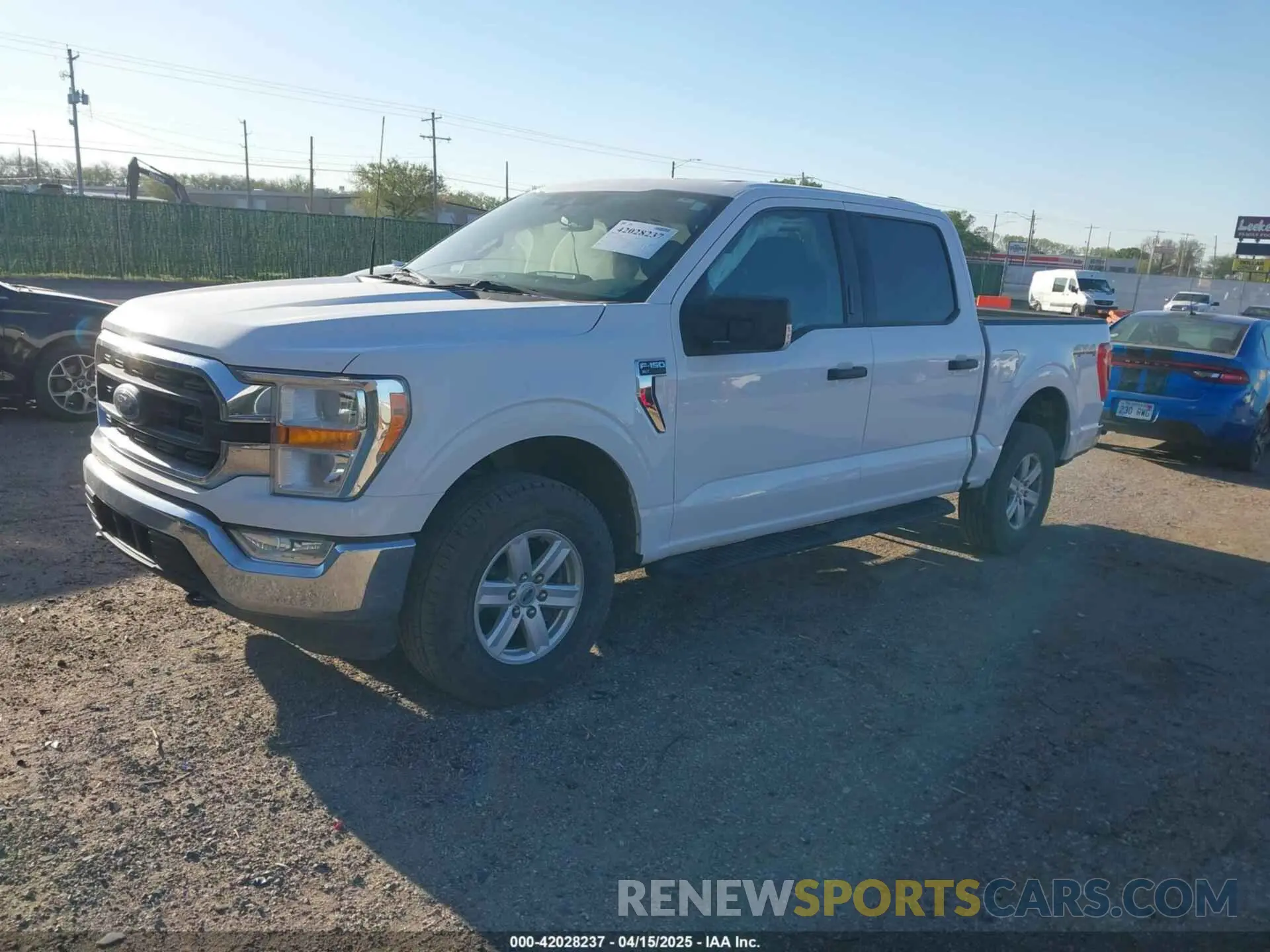 2 fotografías del automóvil dañado 1FTEW1EP5MKE25613 FORD F-150 2021