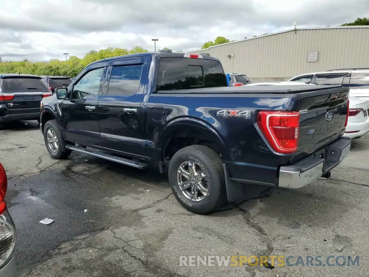 2 fotografías del automóvil dañado 1FTEW1EP7MFC14874 FORD F-150 2021