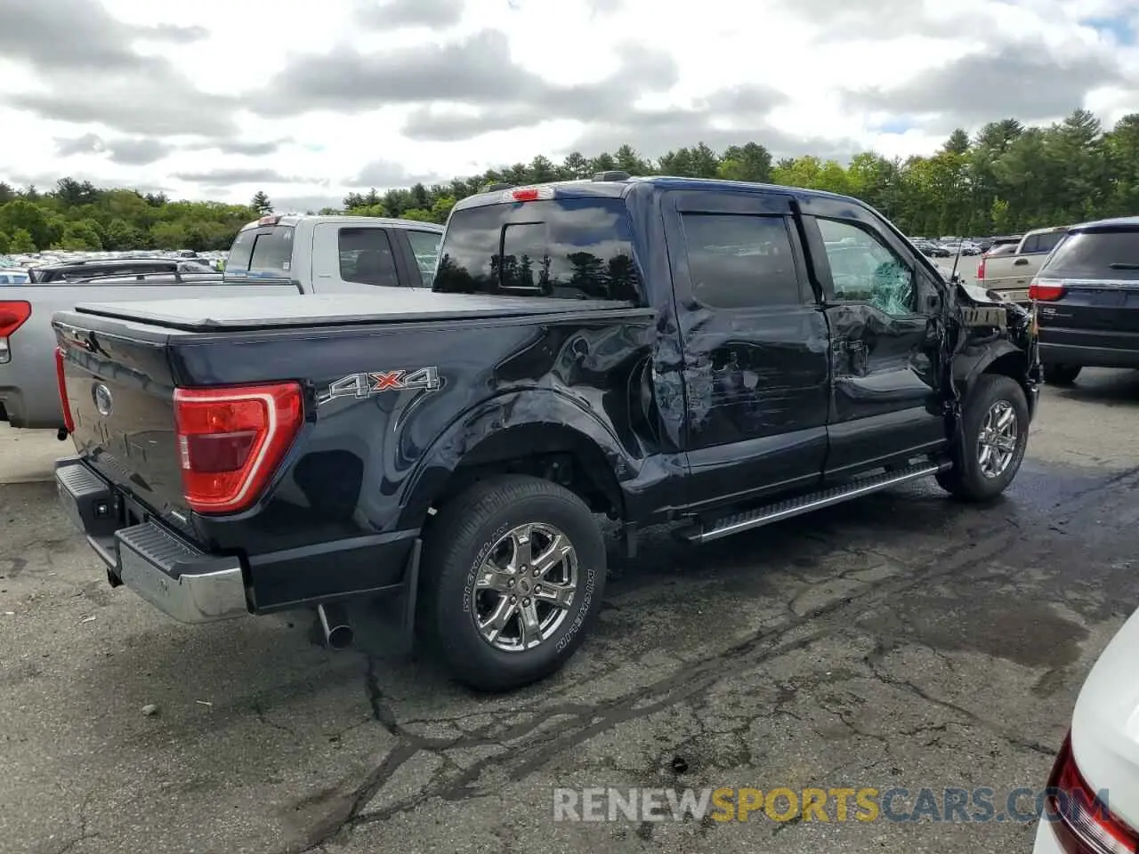 3 fotografías del automóvil dañado 1FTEW1EP7MFC14874 FORD F-150 2021