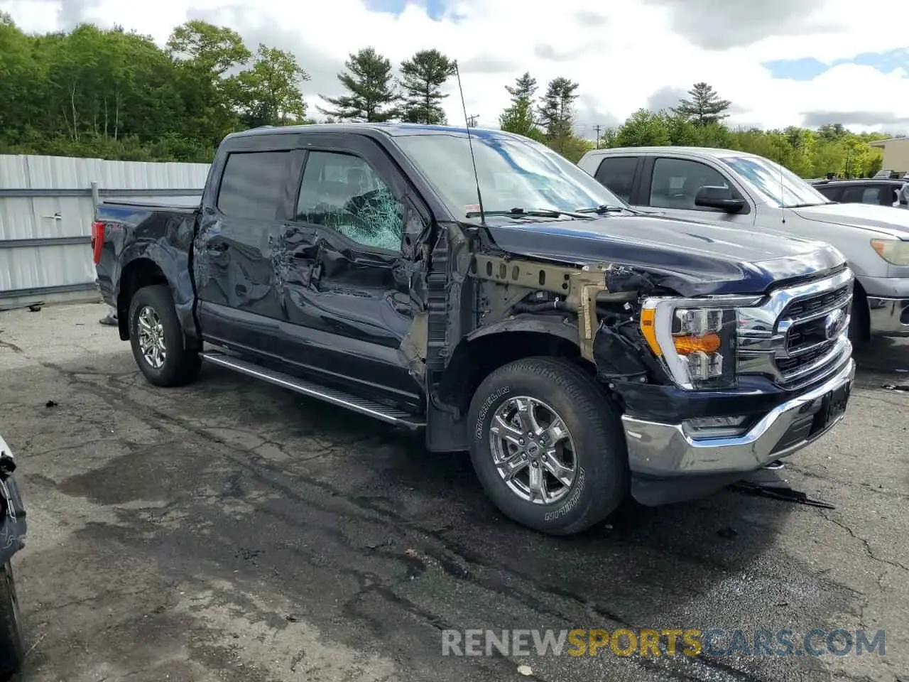 4 fotografías del automóvil dañado 1FTEW1EP7MFC14874 FORD F-150 2021