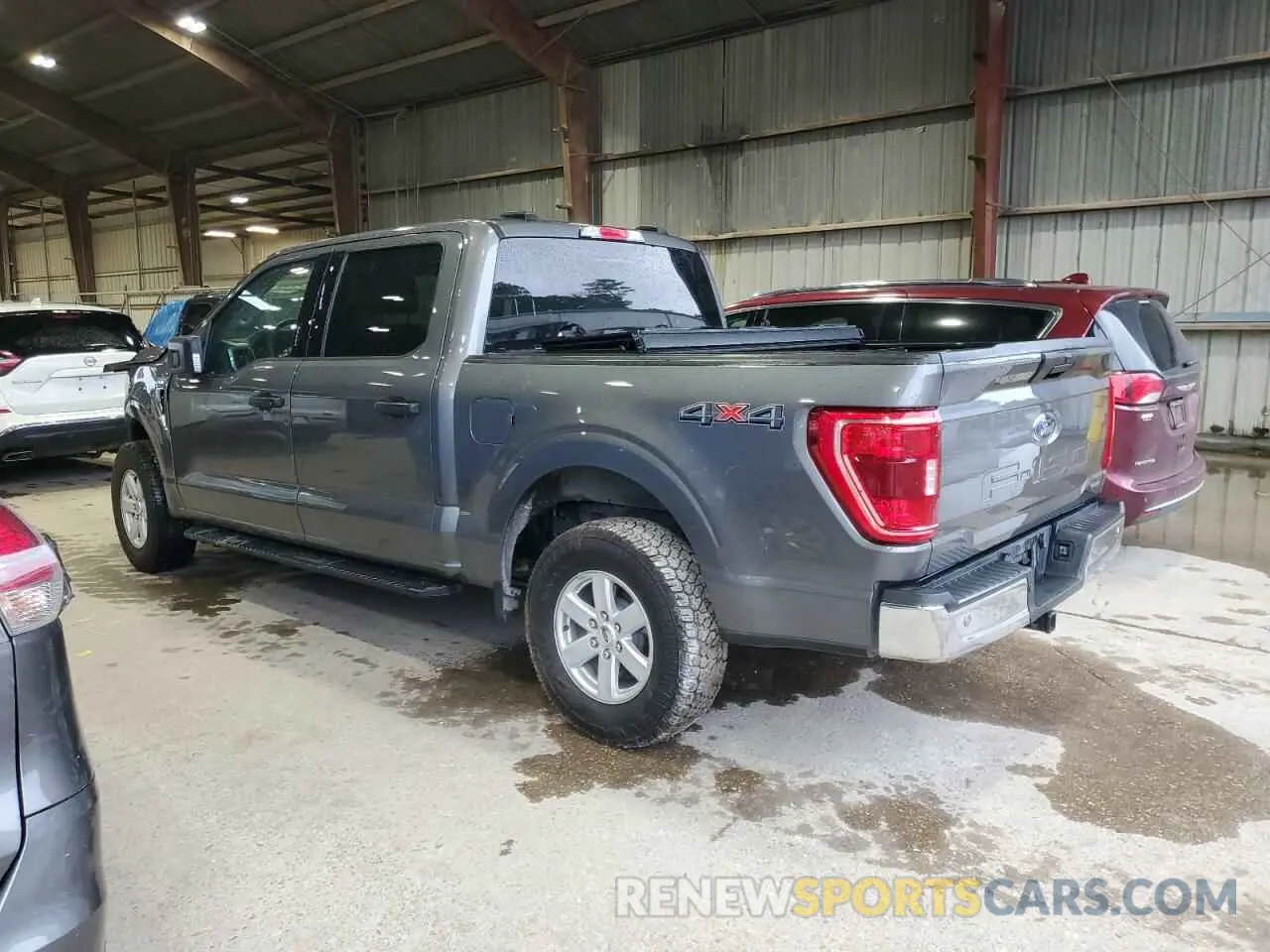 2 fotografías del automóvil dañado 1FTEW1EP7MKE76501 FORD F-150 2021