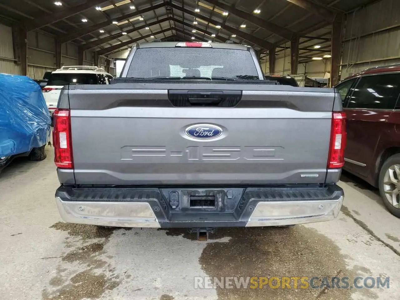 6 fotografías del automóvil dañado 1FTEW1EP7MKE76501 FORD F-150 2021